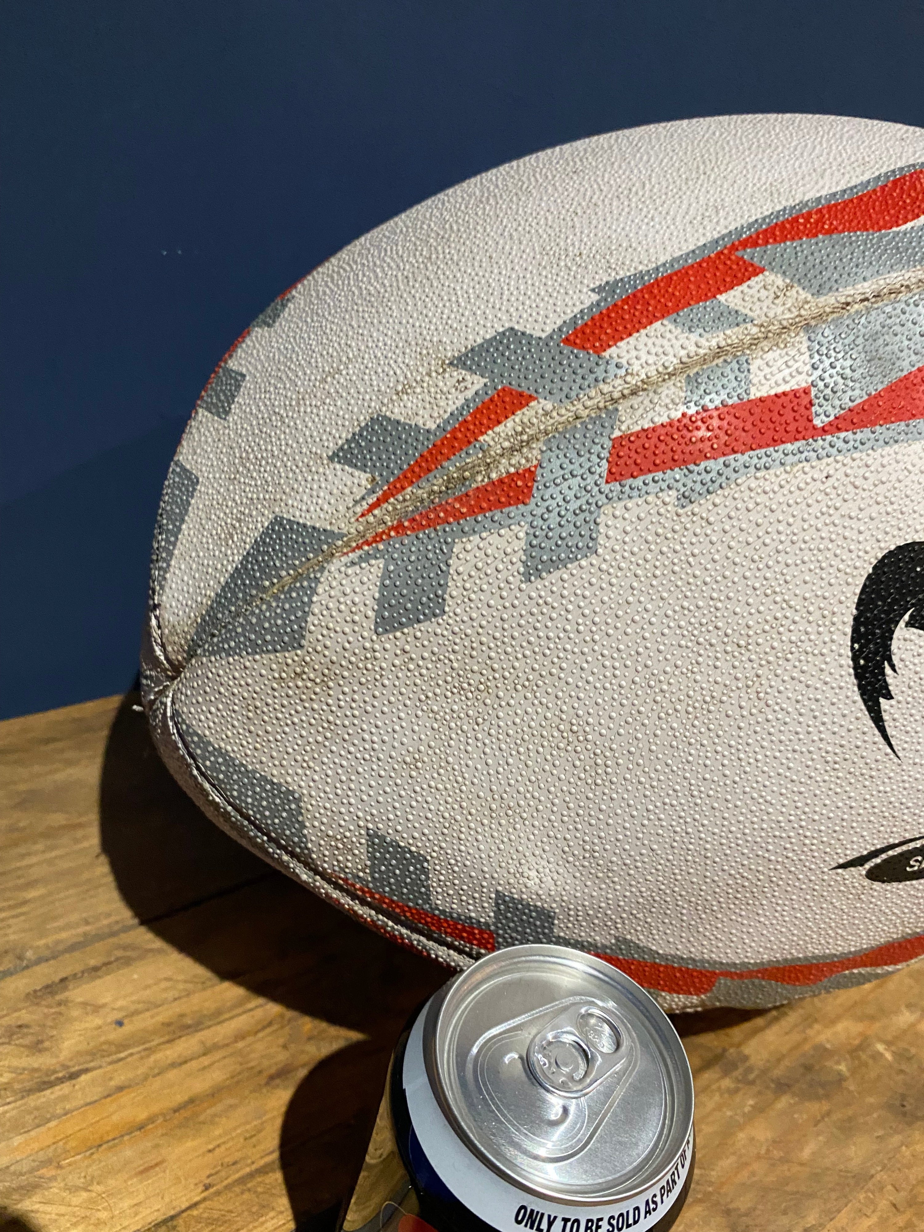 Jumbo Size 7 RAM Rugby Ball , Display Item