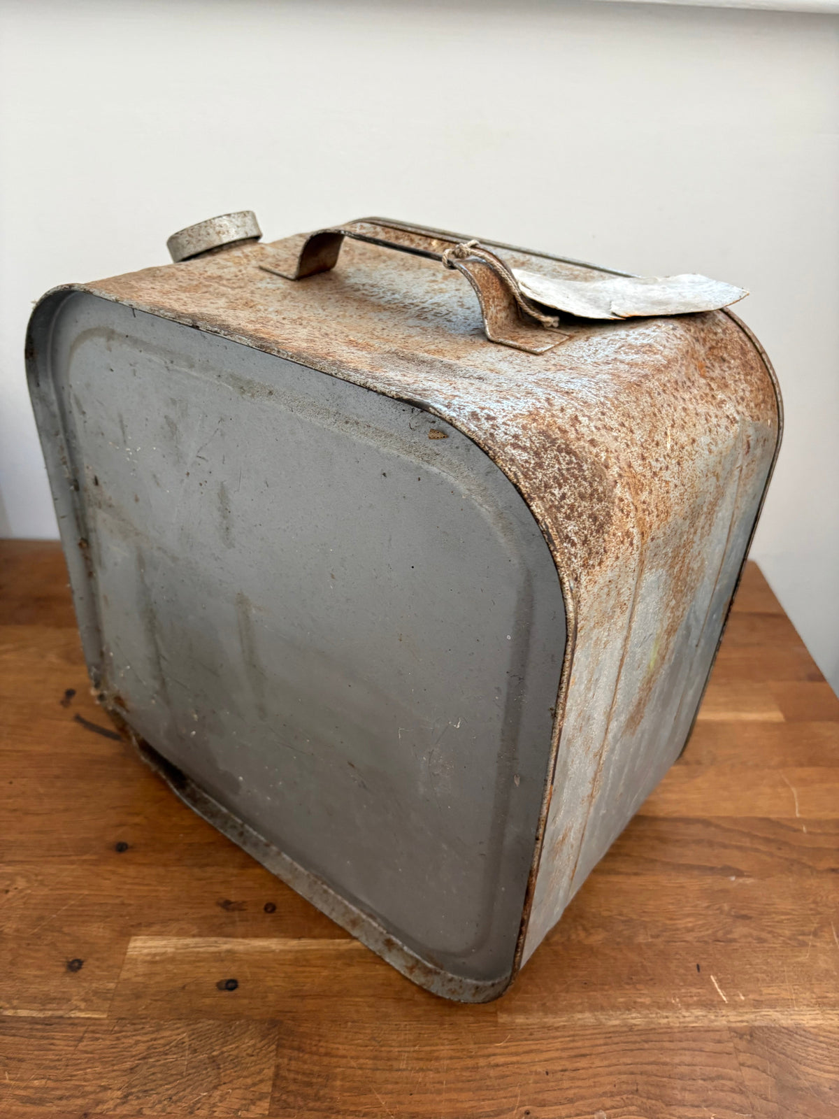 Vintage Robbican Fuel Can , As Found 5 Gallon