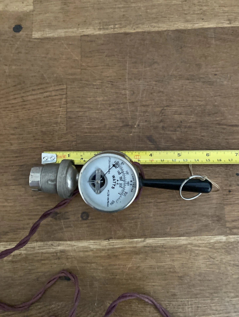 Vintage Nivex Lamp Tester , Bulb Tester Etc