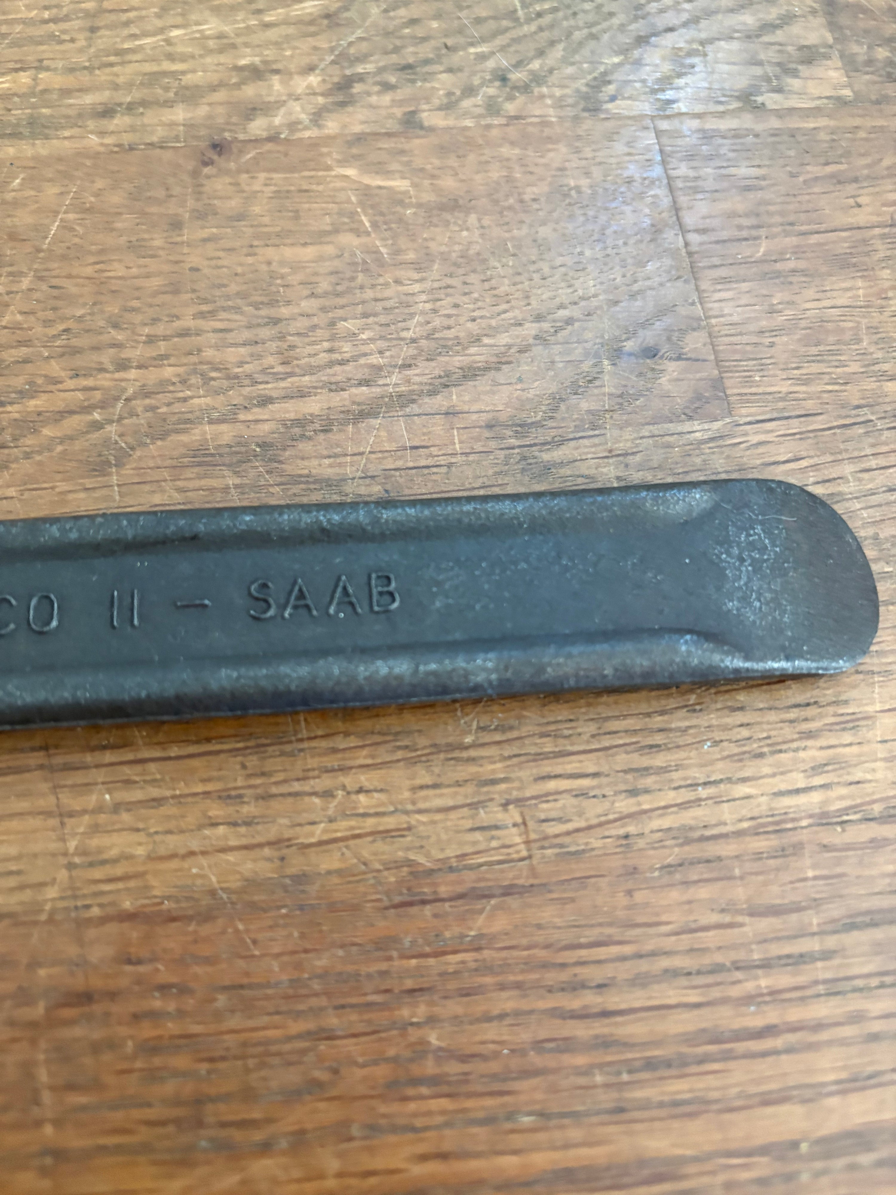 Vintage Bahco Saab 8” Adjustable Spanner Wrench