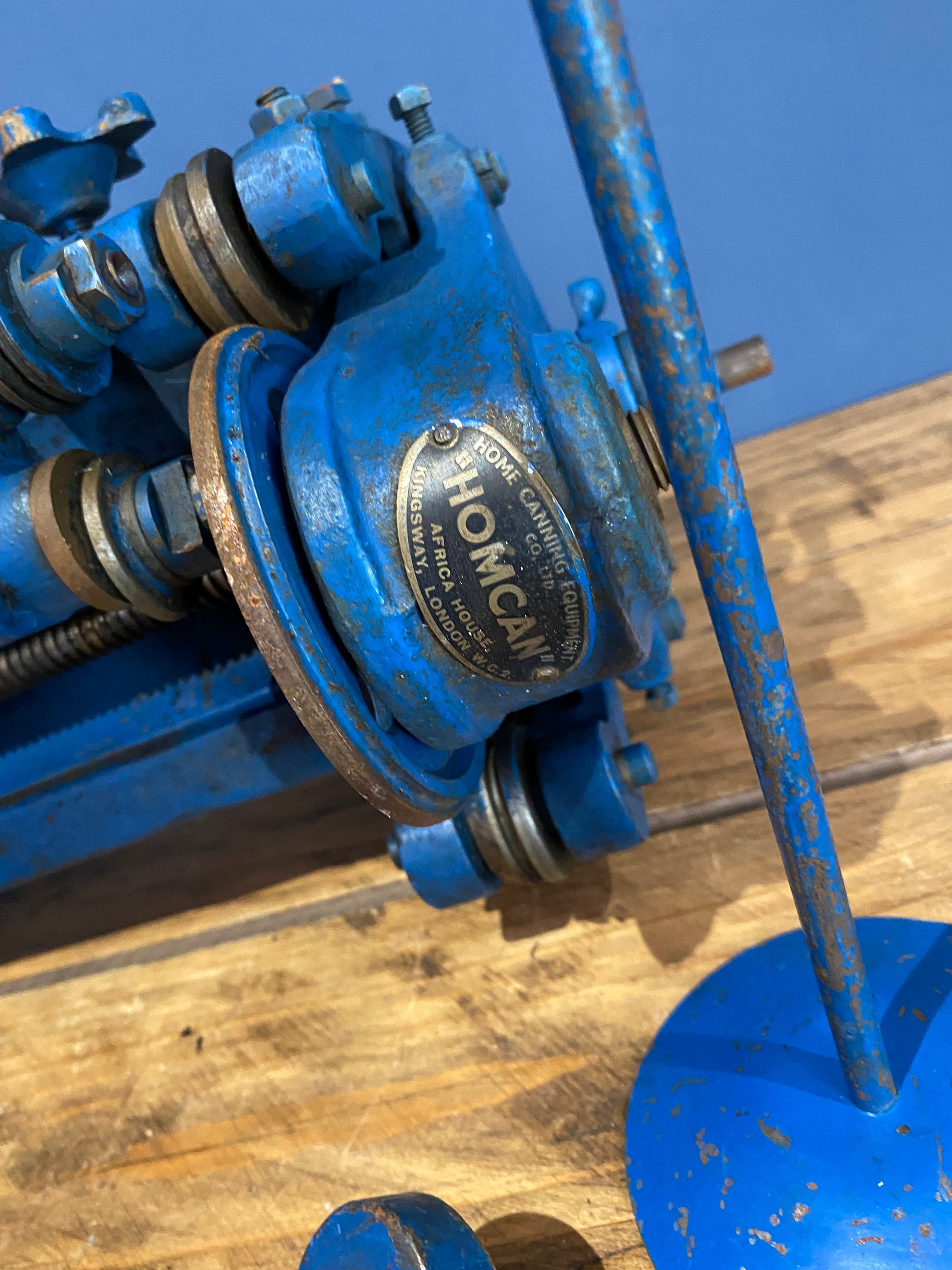 Rare Homcan Canning machine