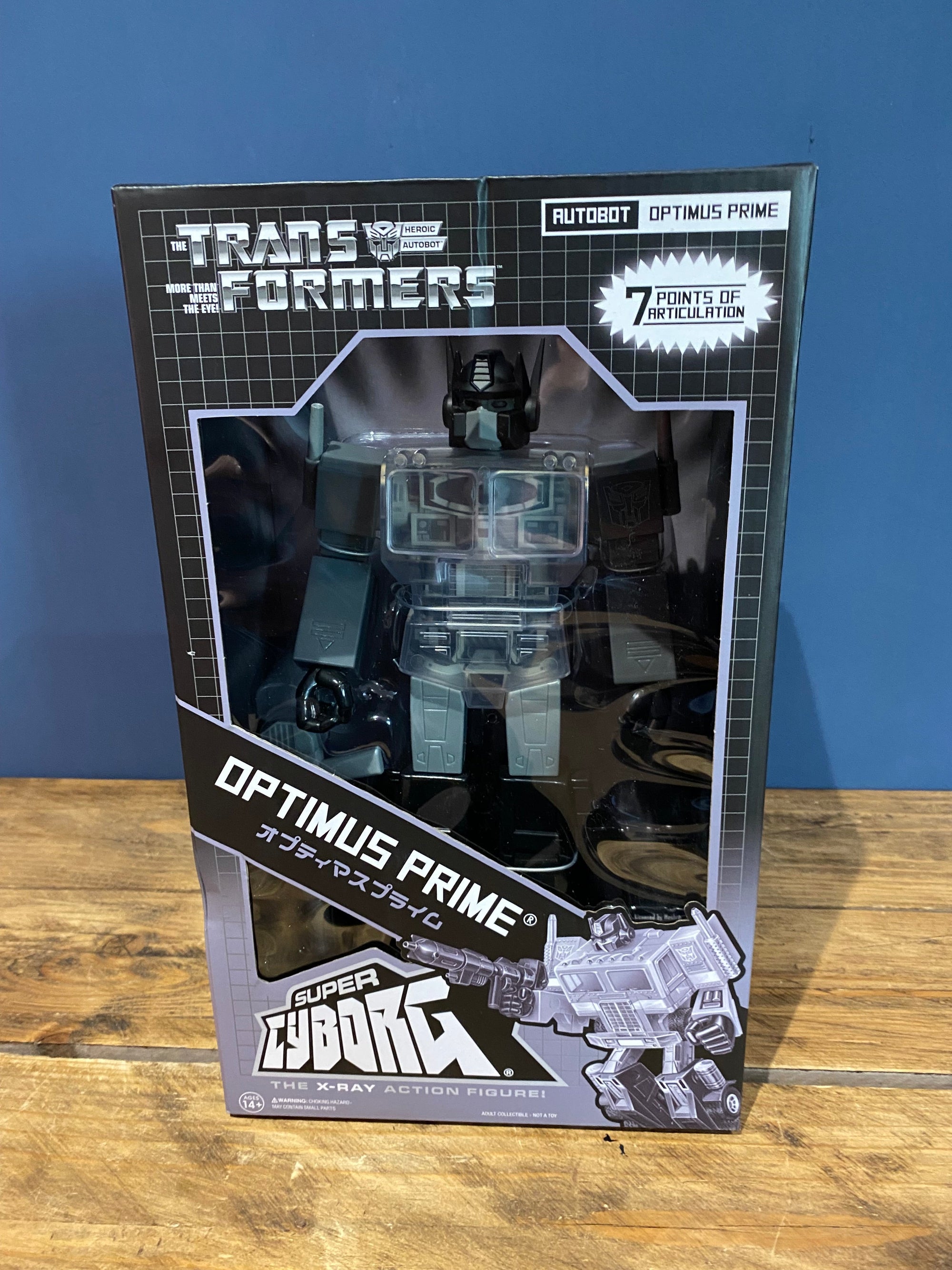Rare Transformers Optimus Prime, Super 7 Action Figure