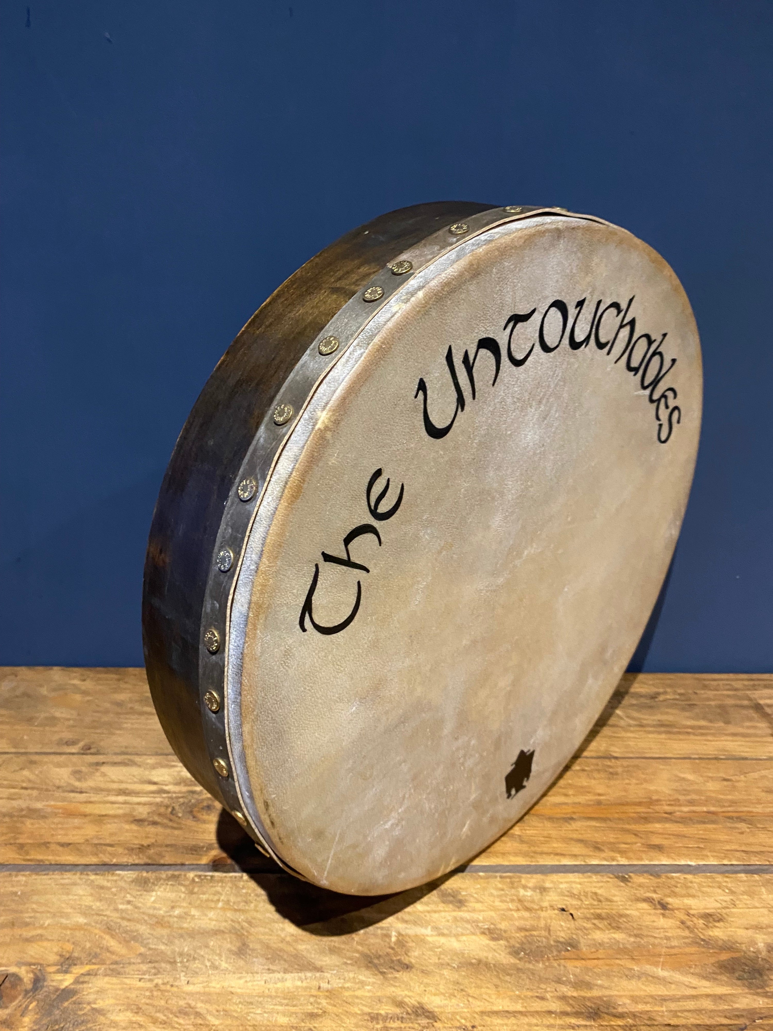 Vintage Malachy Kearns Irish Bodhran 18” Drum , The Untouchables.