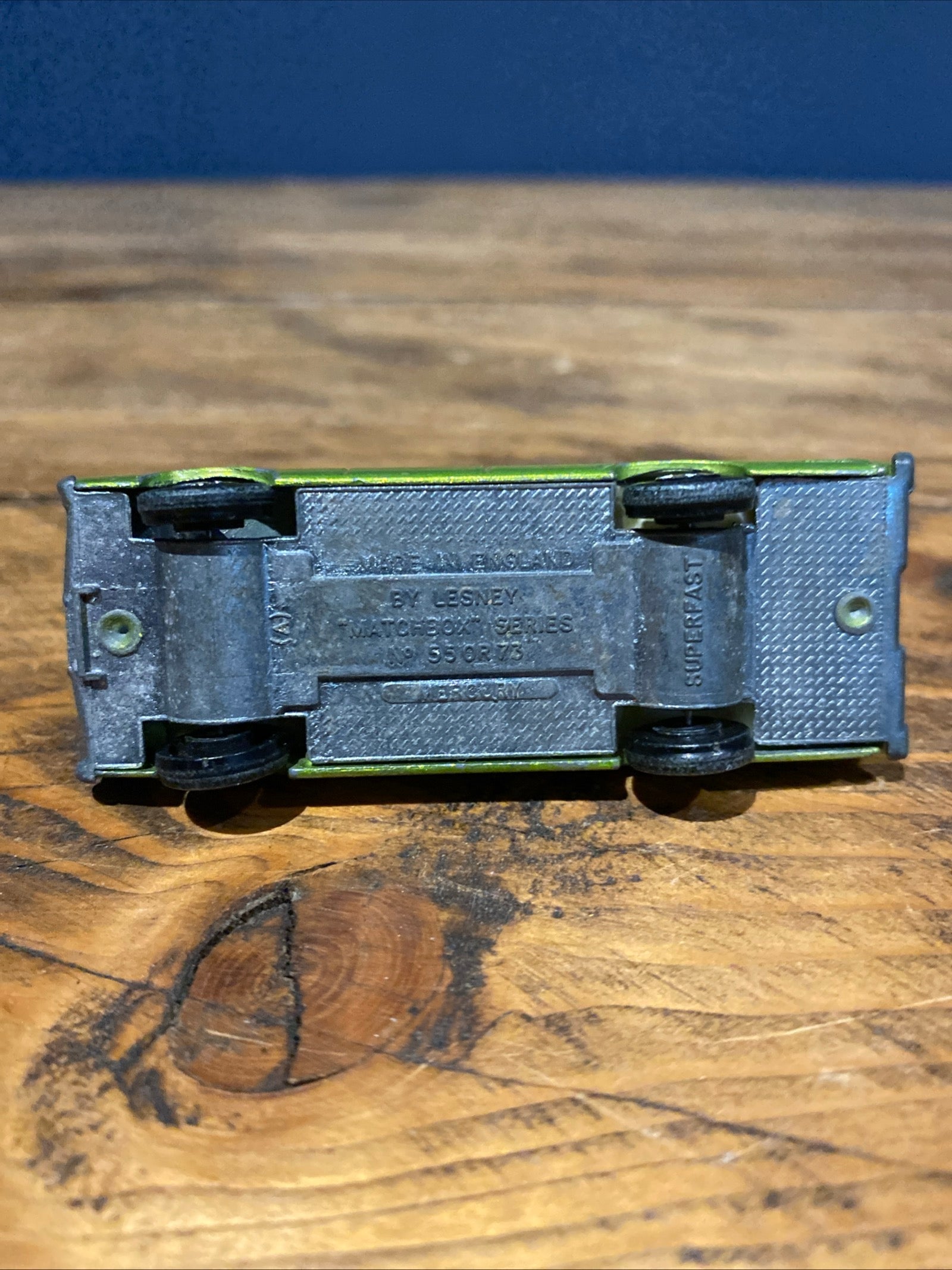 Matchbox Series No 55 Or 73 , Mercury , Slightly Play Worn