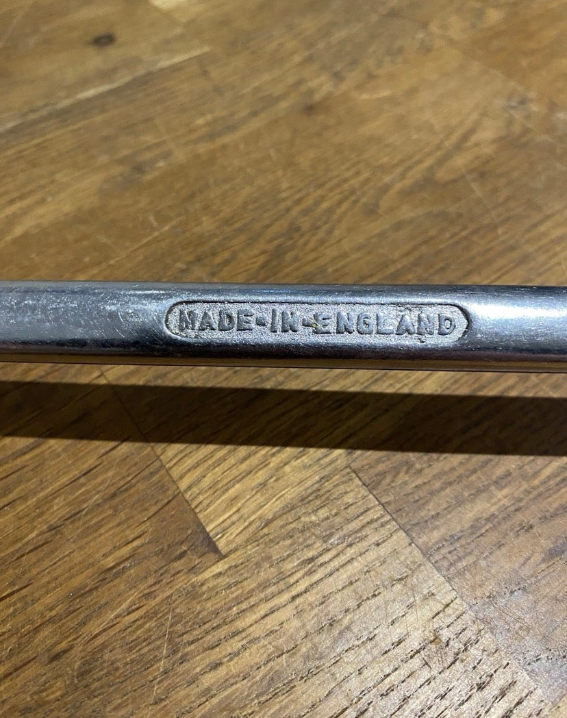 Vintage Bedford Offset Ring Spanner , 3/4af & 5/8af