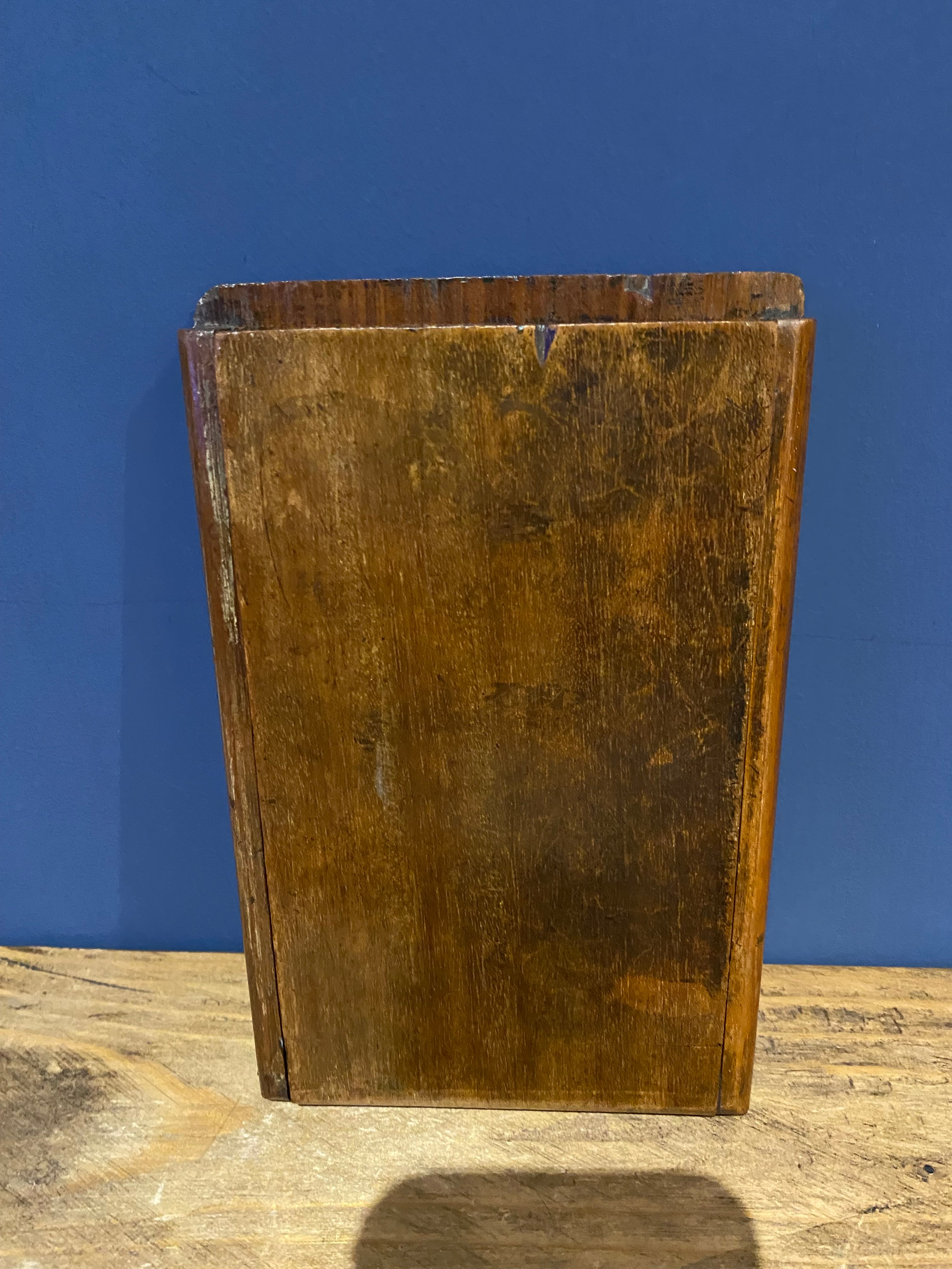 Antique 19th Century Folding Campaign Mirror.