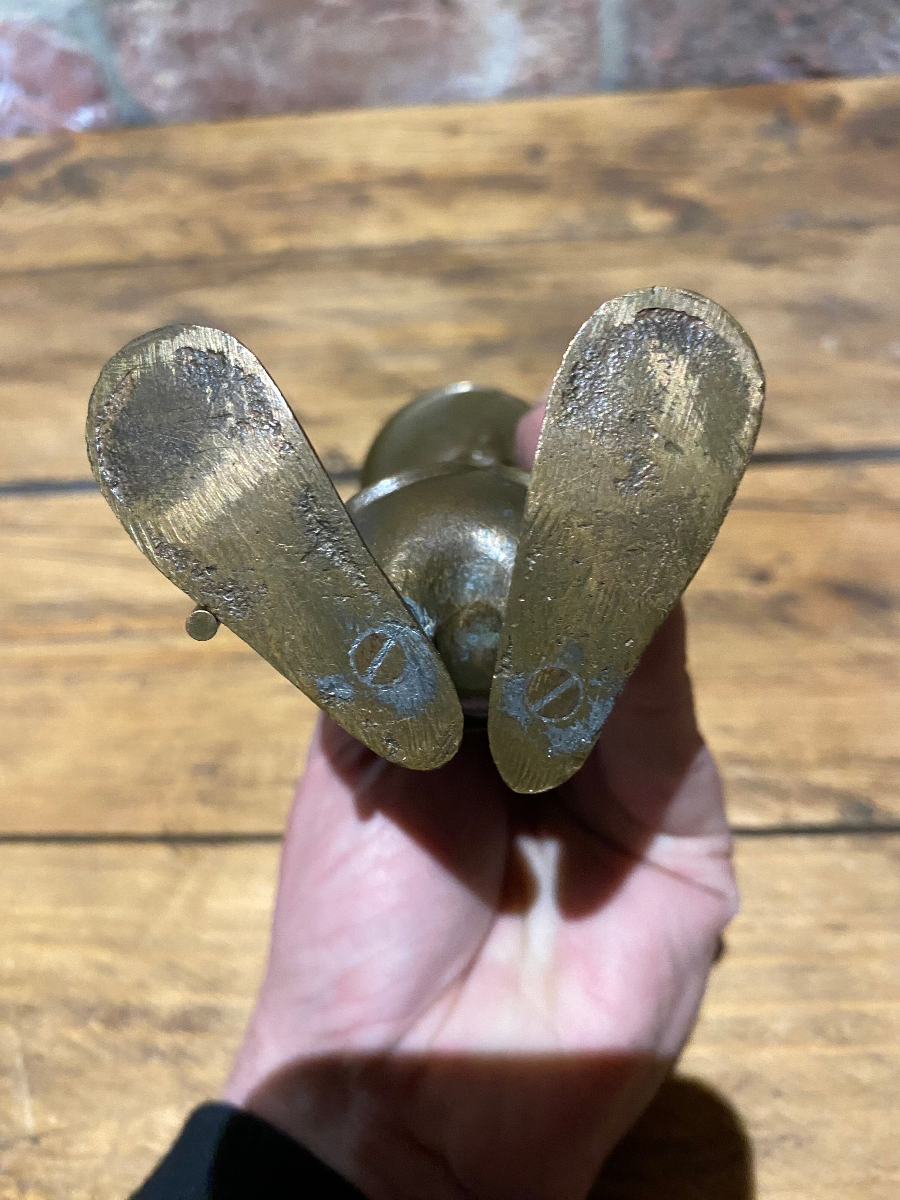 Unusual Diddy Man Bronze Figure | Wilson Fox Antiques