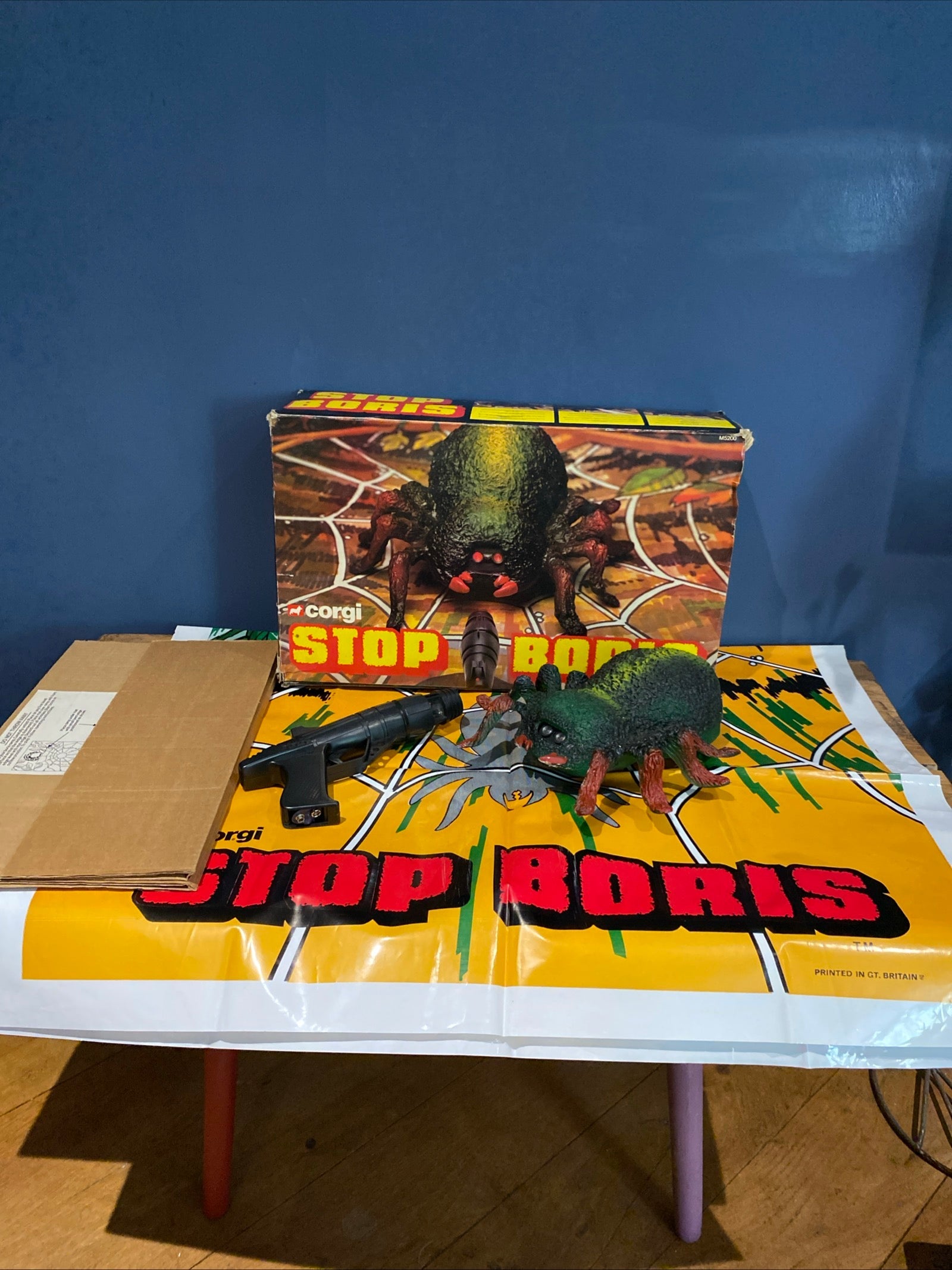Vintage Corgi Stop Boris Shooting Game