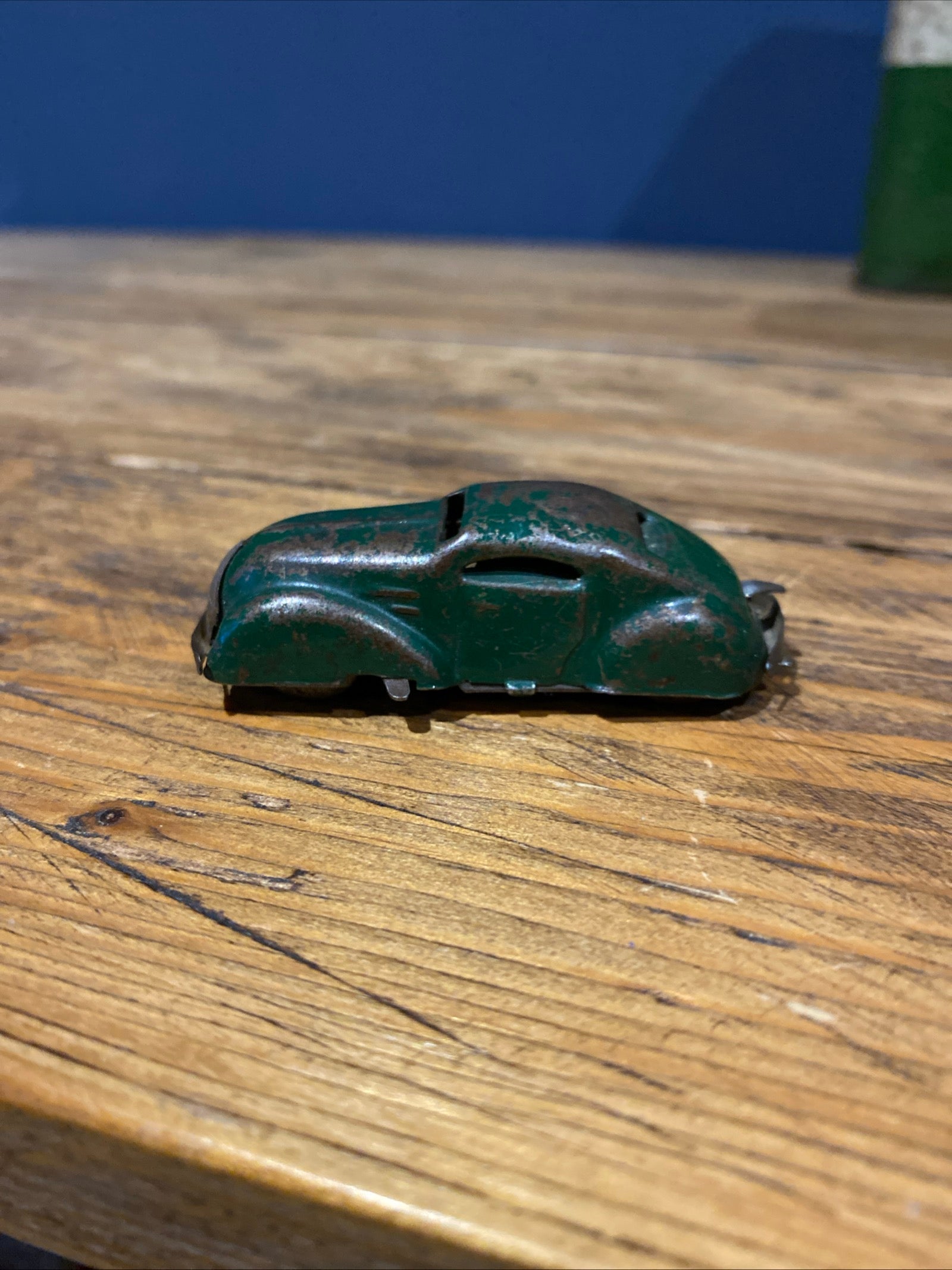 Vintage Minic Clockwork Toy Car