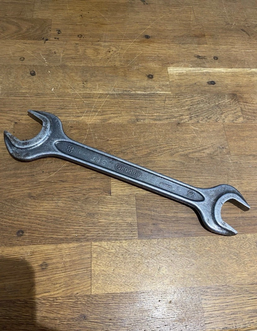 Vintage Gedore Spanner , DIN895 , 30mm/36mm , Open Ended