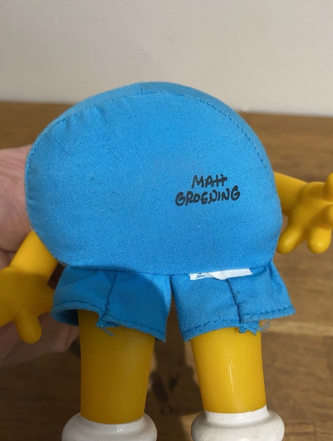 Vintage 1990 Bart Simpsom / Matt Groening, Vinyl And Plush Doll Figure