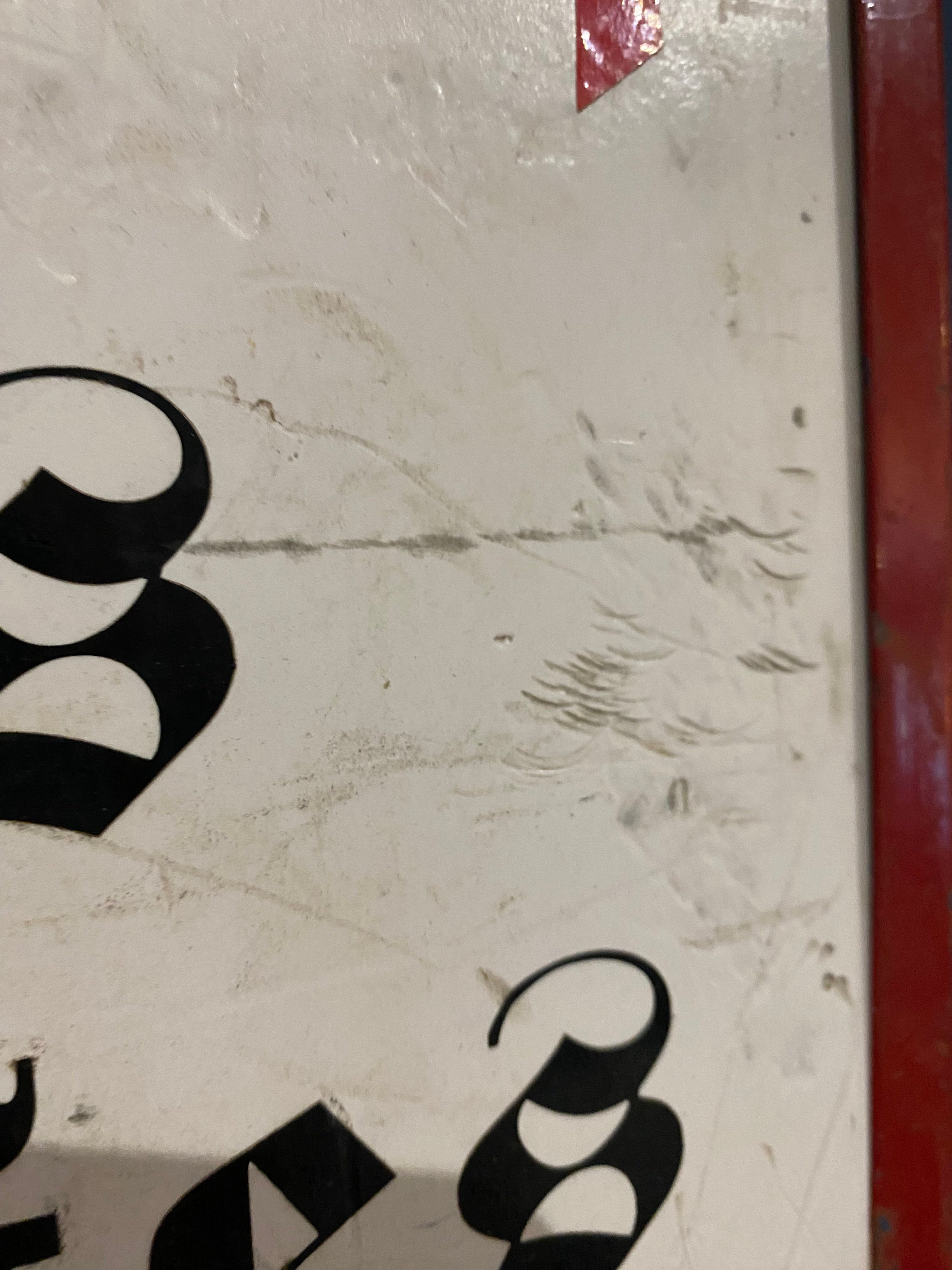 Vintage advertising sign / shop sign