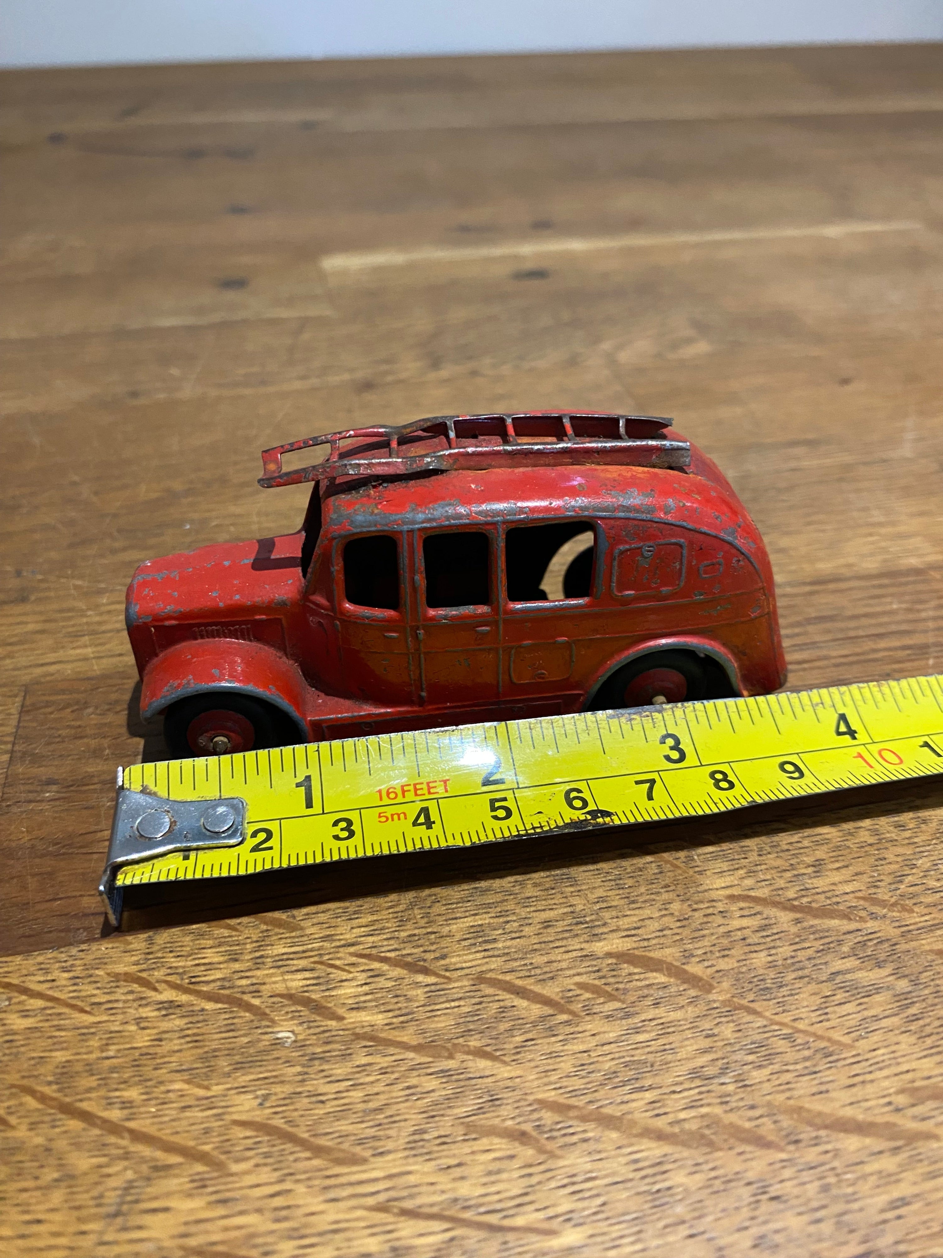 Vintage Early Dinky Toys Diecast Fire Engine