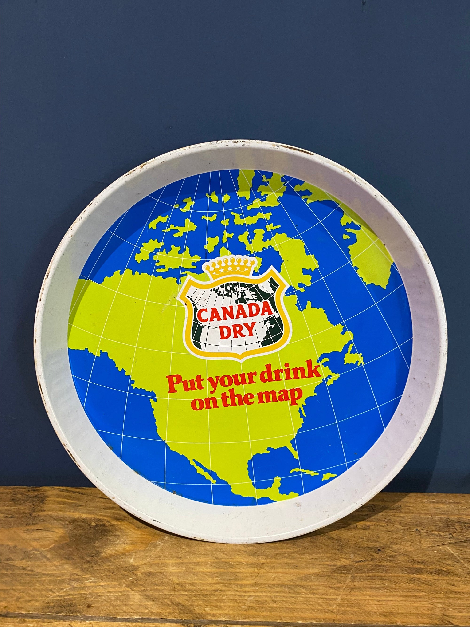 Vintage Canada Dry Drinks Tray, Collectable