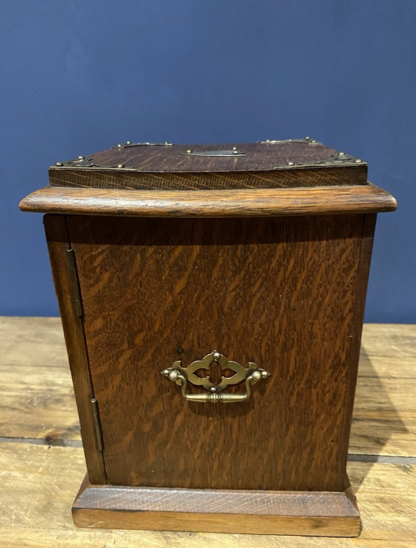Beautiful Antique Smokers Cabinet , Some Slight Issues
