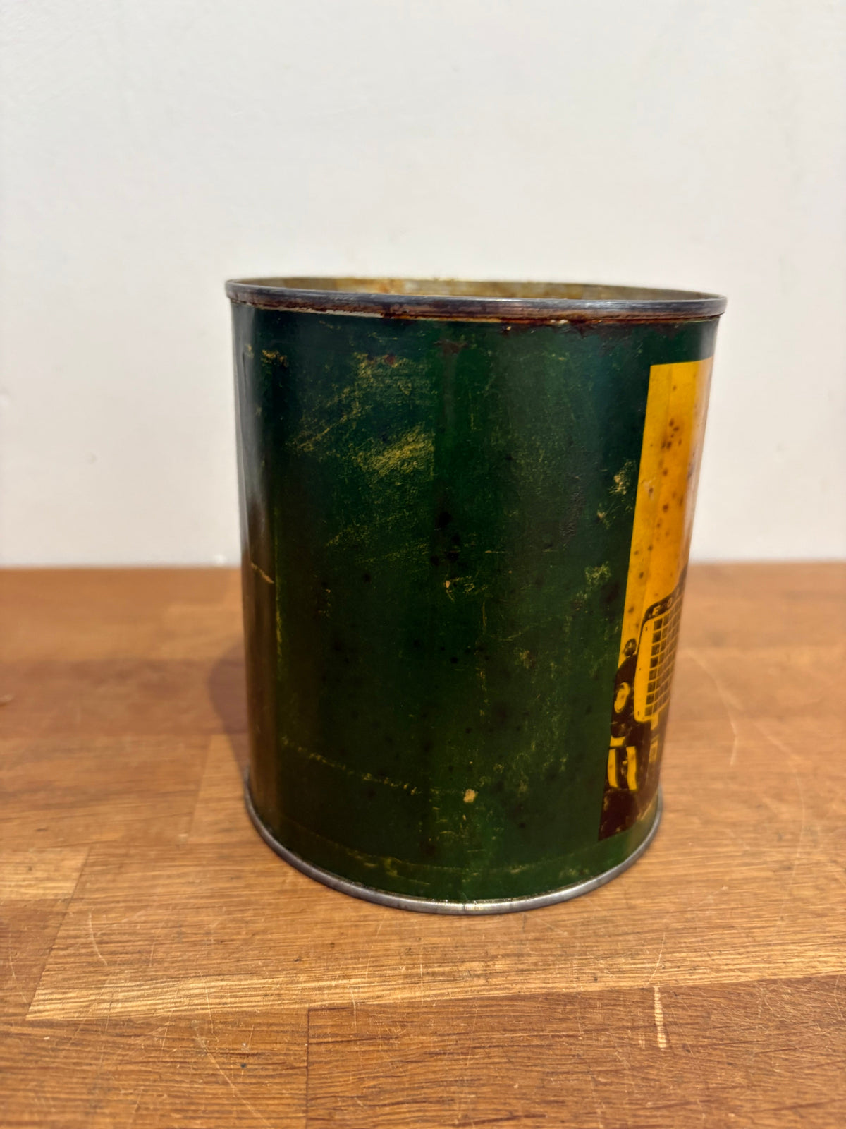 Vintage ABF Freight Trucking Tin Can No 6 Ford 18 Wheeler