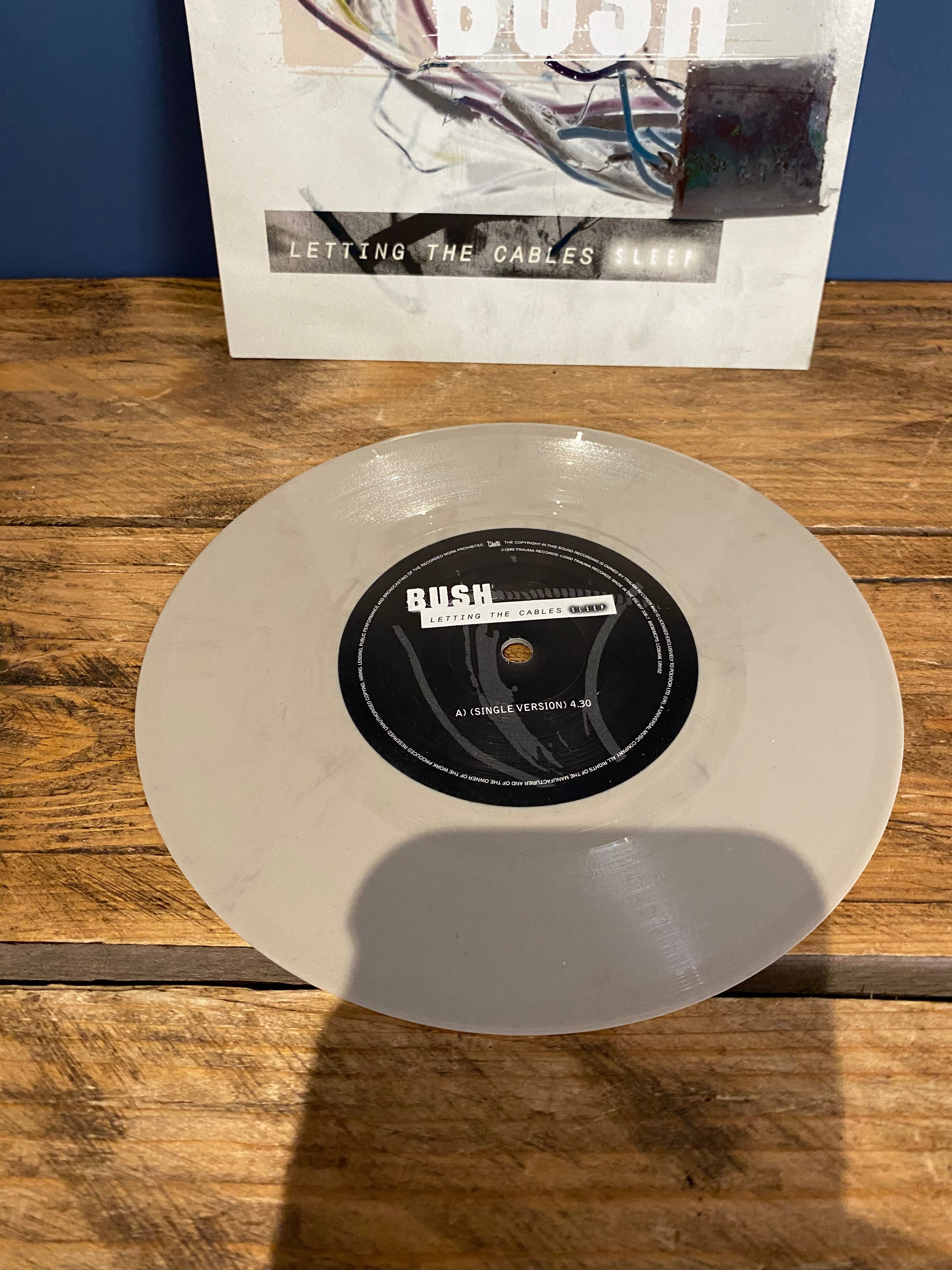 Bush , Letting the cables sleep.  7” coloured vinyl