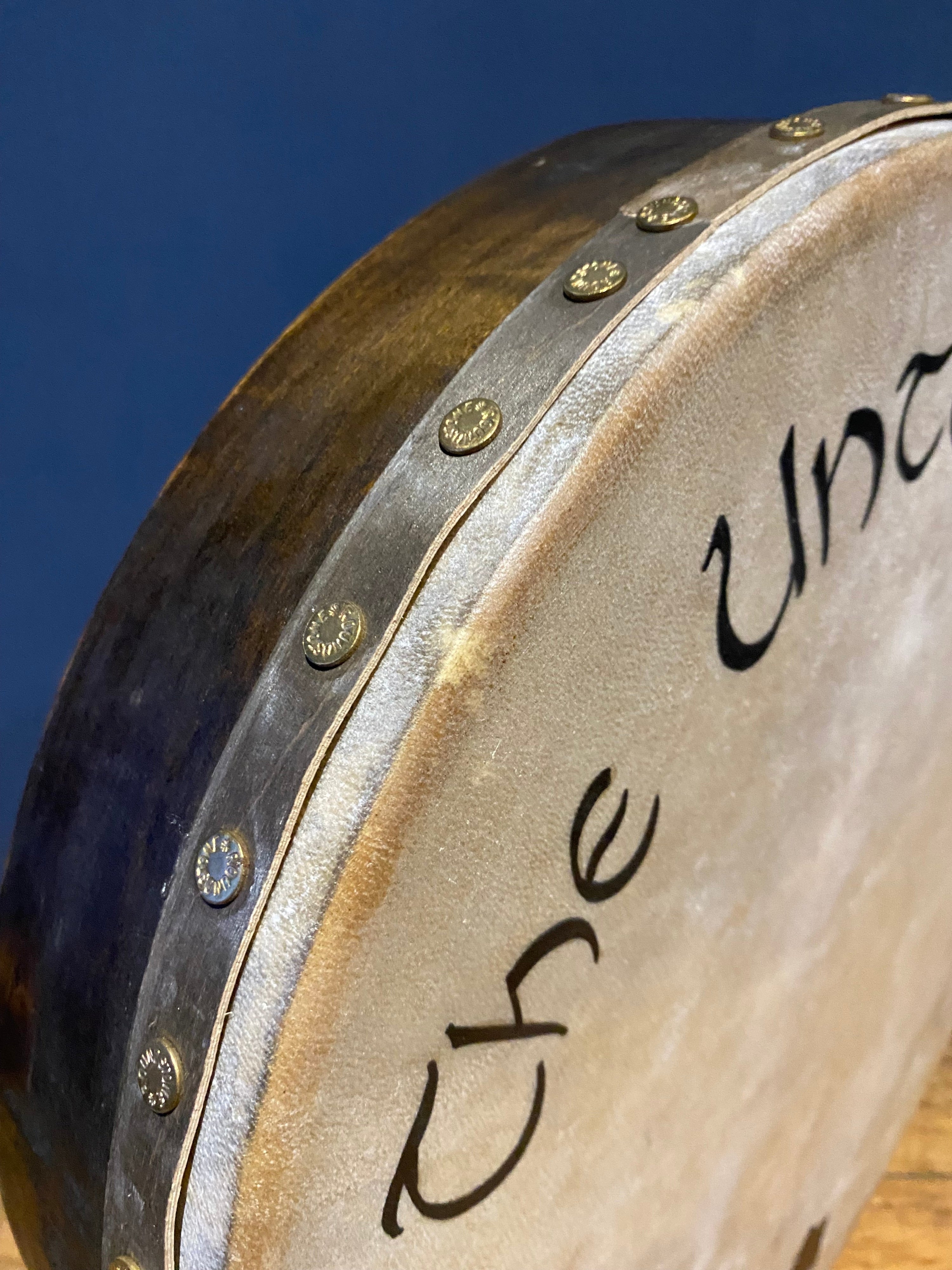 Vintage Malachy Kearns Irish Bodhran 18” Drum , The Untouchables.