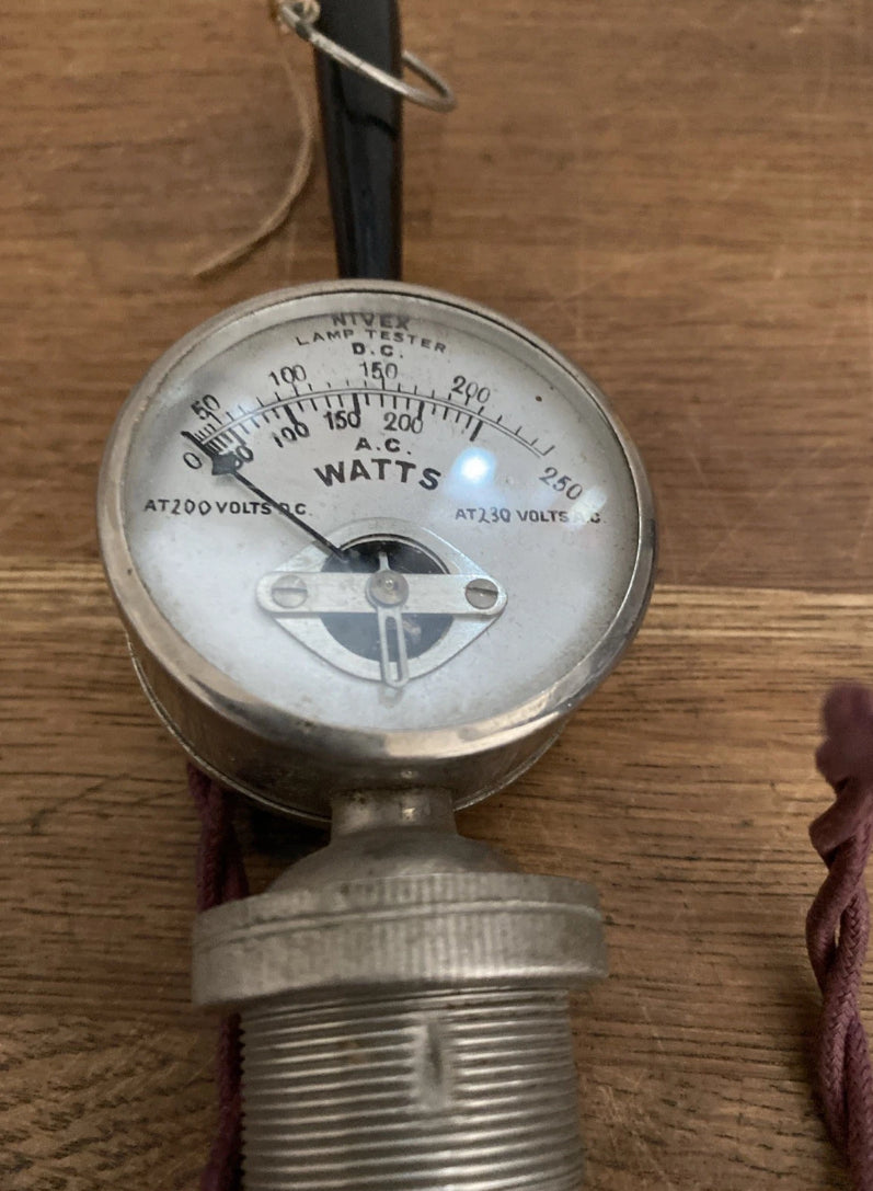 Vintage Nivex Lamp Tester , Bulb Tester Etc