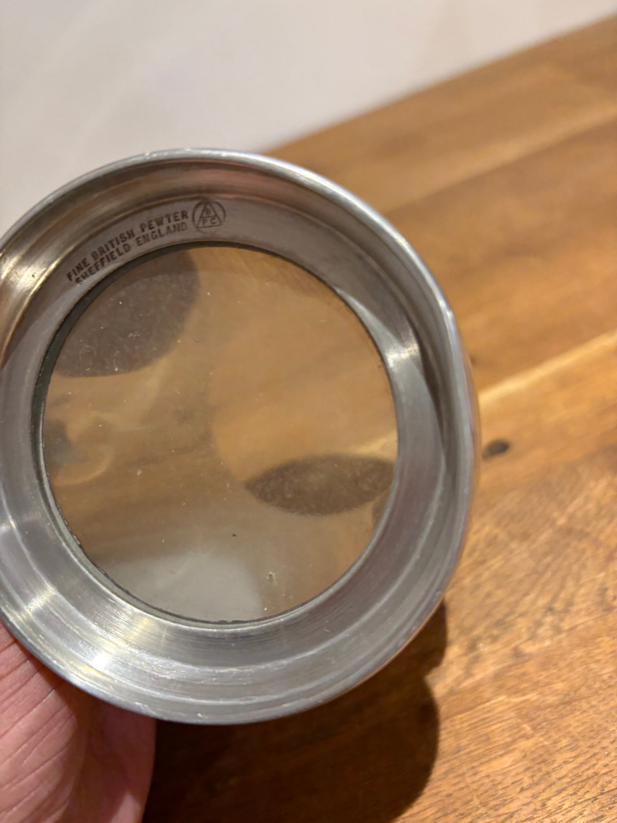 Vintage Royal Highland Fusiliers Tankard, British Pewter