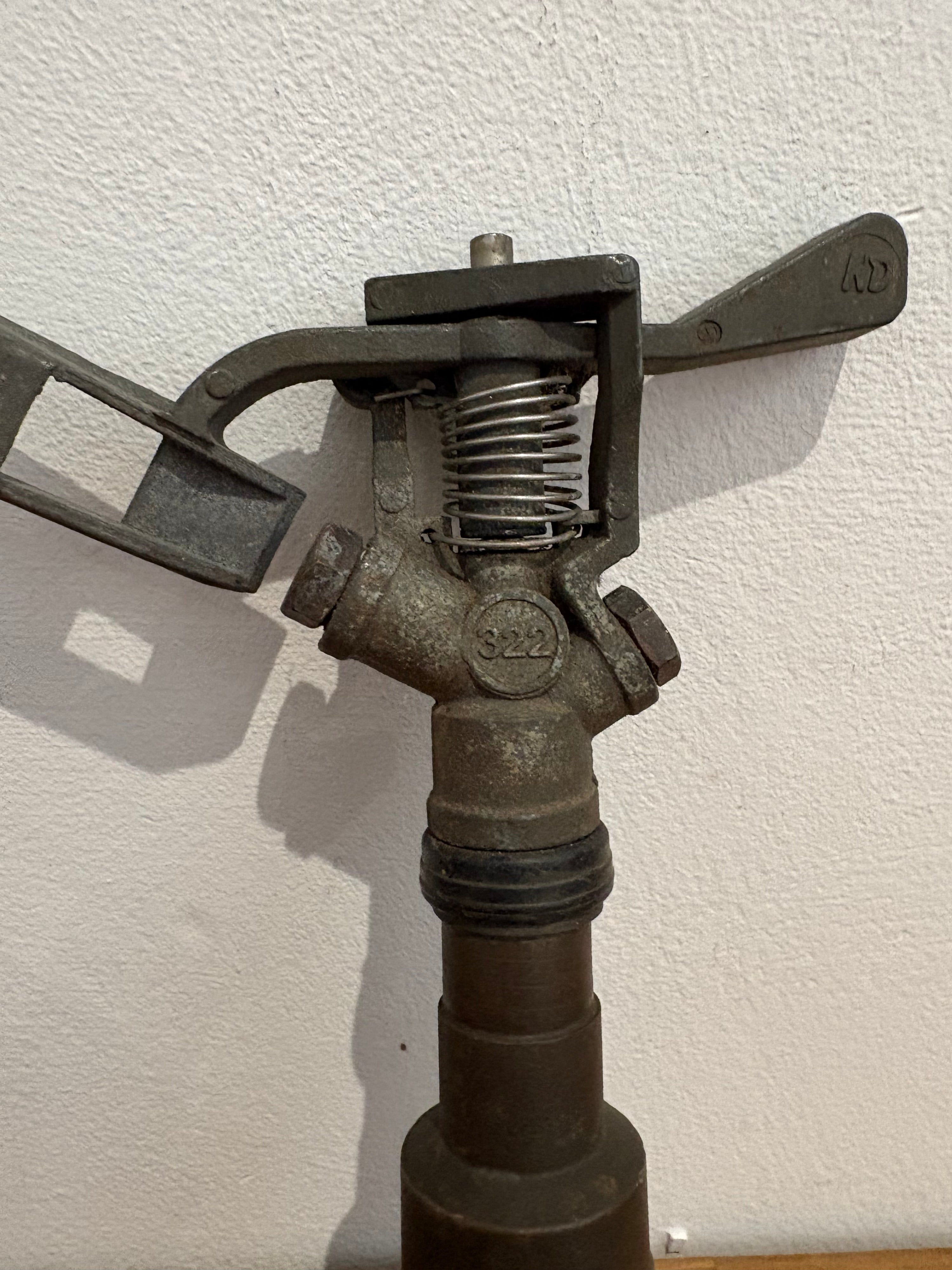 Vintage ND 322 Garden Sprinkler . Untested, Free UK postage