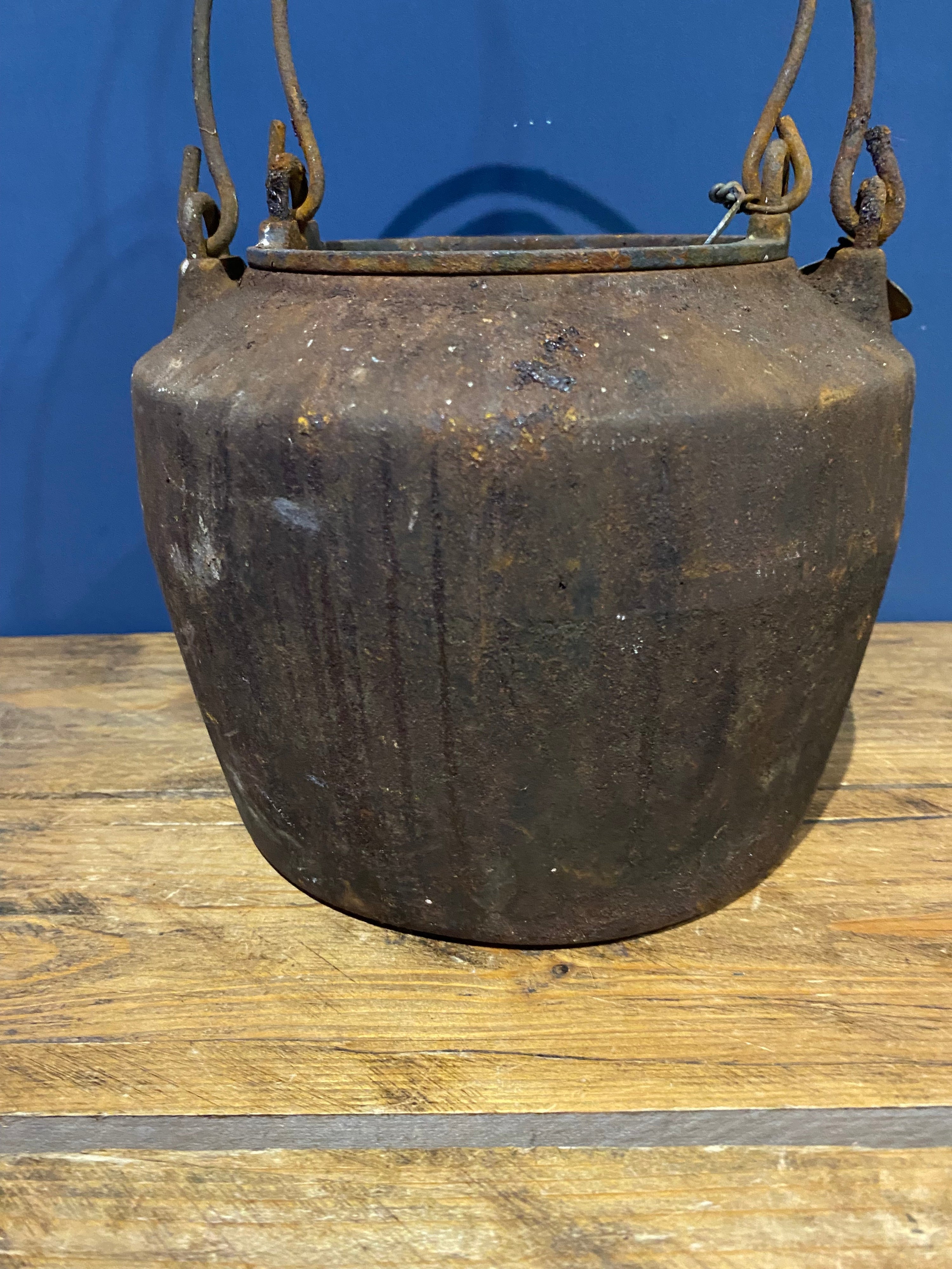 Antique/ Vintage Kenrick 2 Pint Glue Pot , As Found