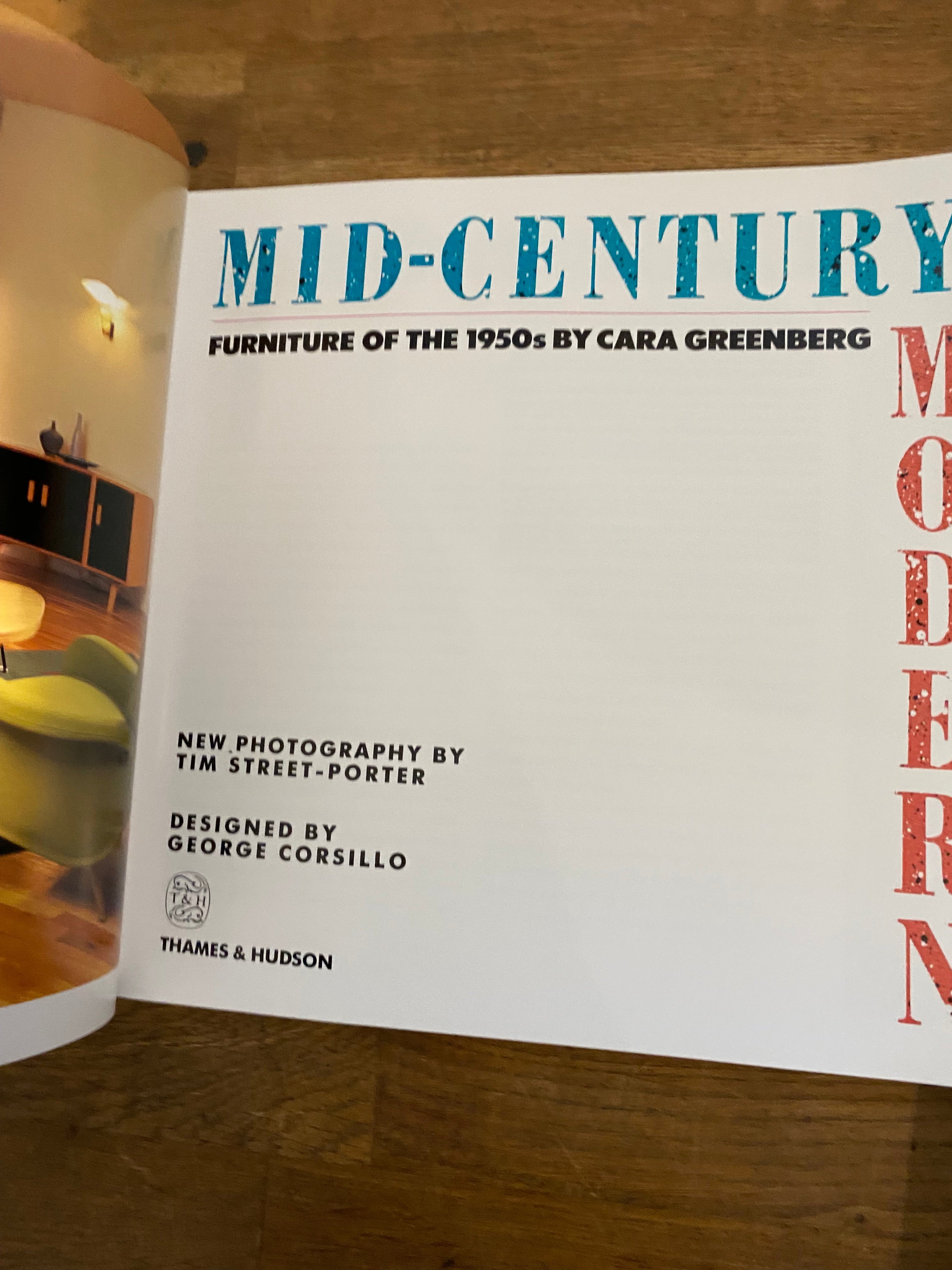 Mid-Century Modern, Furniture of the 1950’s by Cara Creenberg, 1989