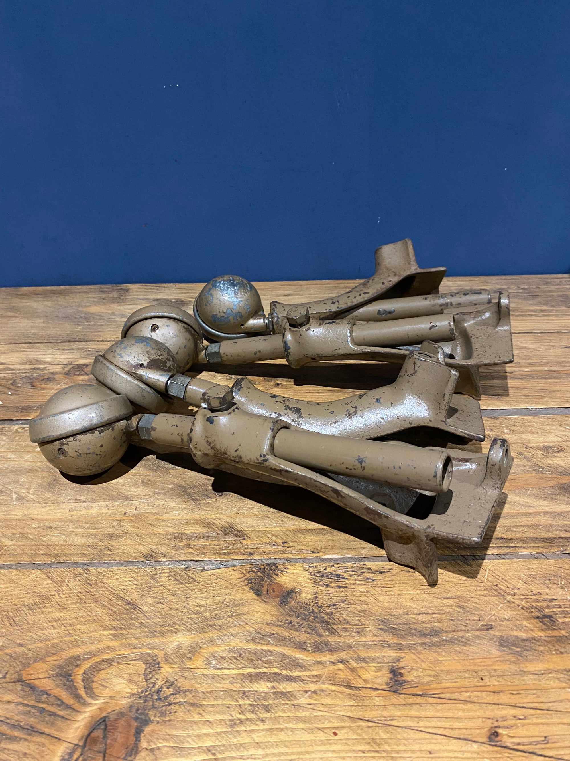 Vintage Kenrick And Sons Adjustable Bed Legs