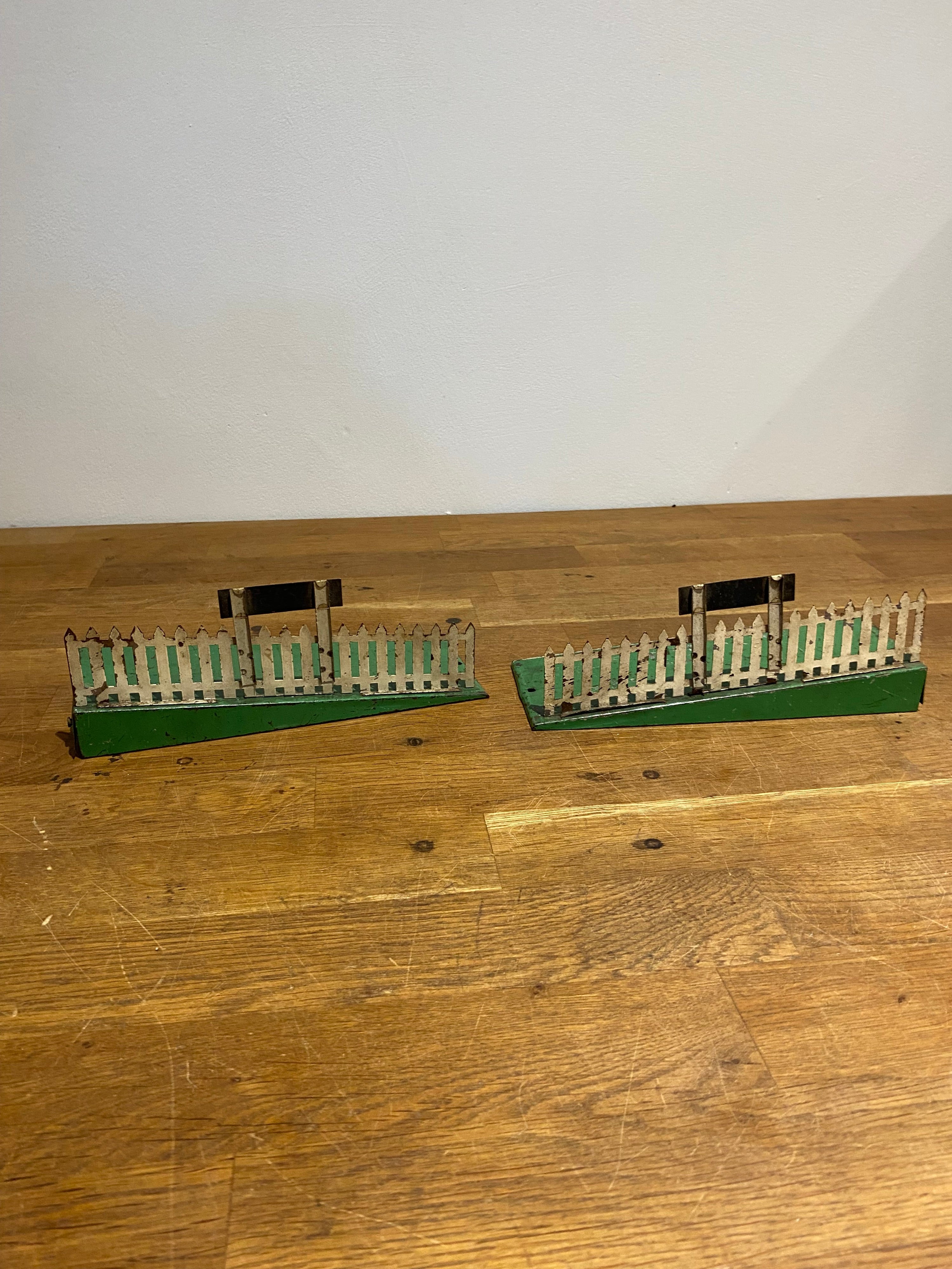 Vintage 1930’s Hornby O Gauge Wembley Platform Ramps , Tinplate