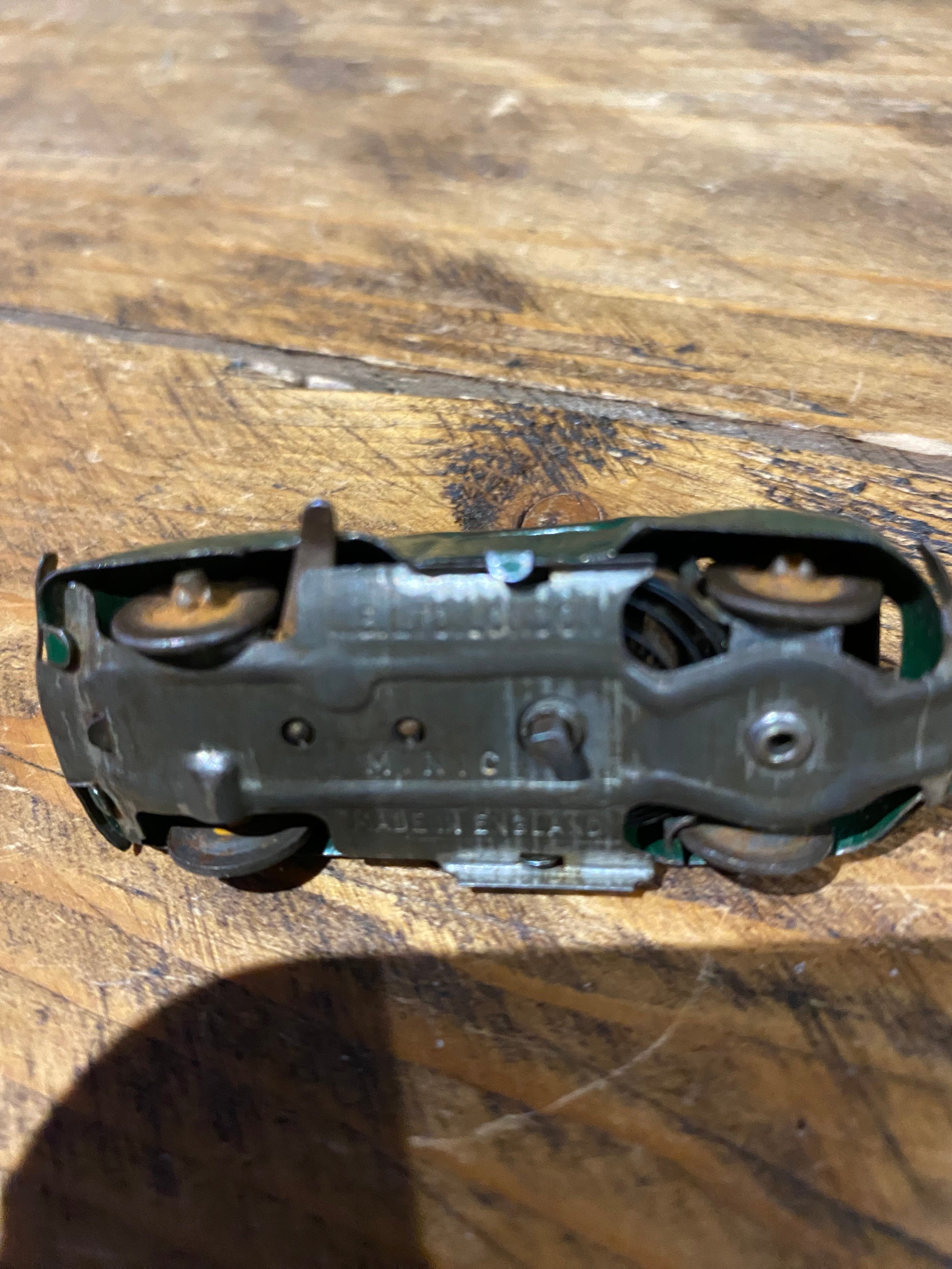 Vintage Minic Clockwork Toy Car