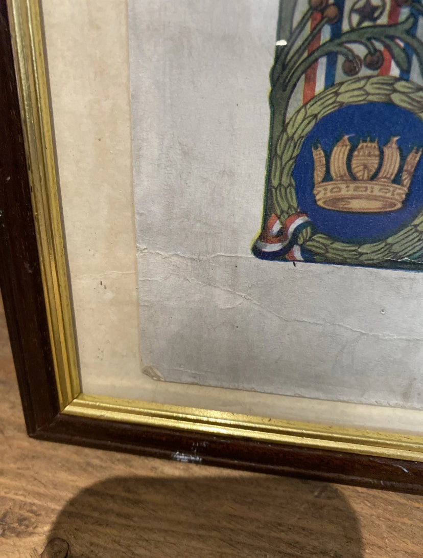World War 1 Presentation Document RAF 1919  For Service. Grimsby
