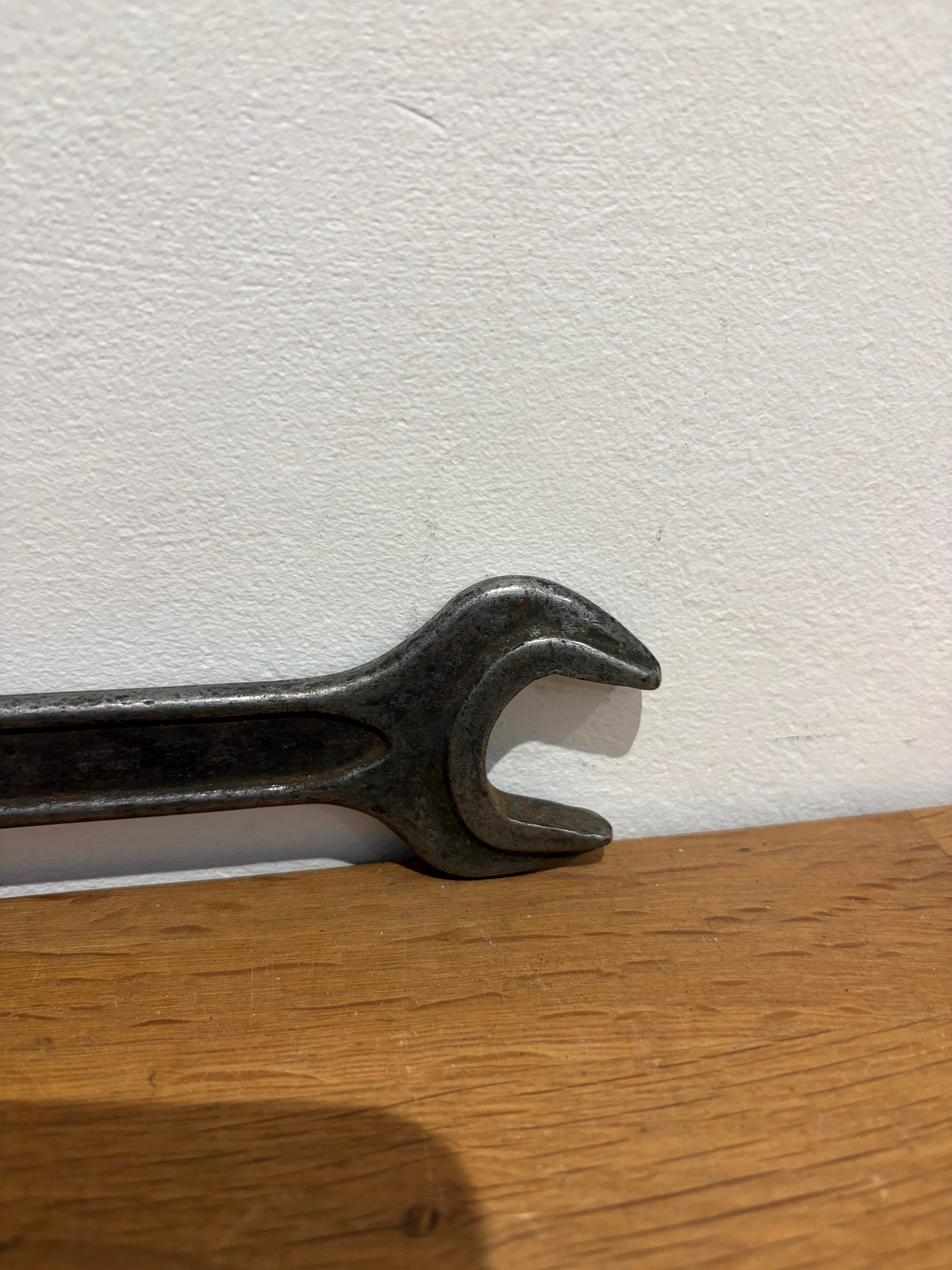 Vintage Gedore No895 Spanner , 1 1/8af, 15/16 Af. Open Ended Soanner