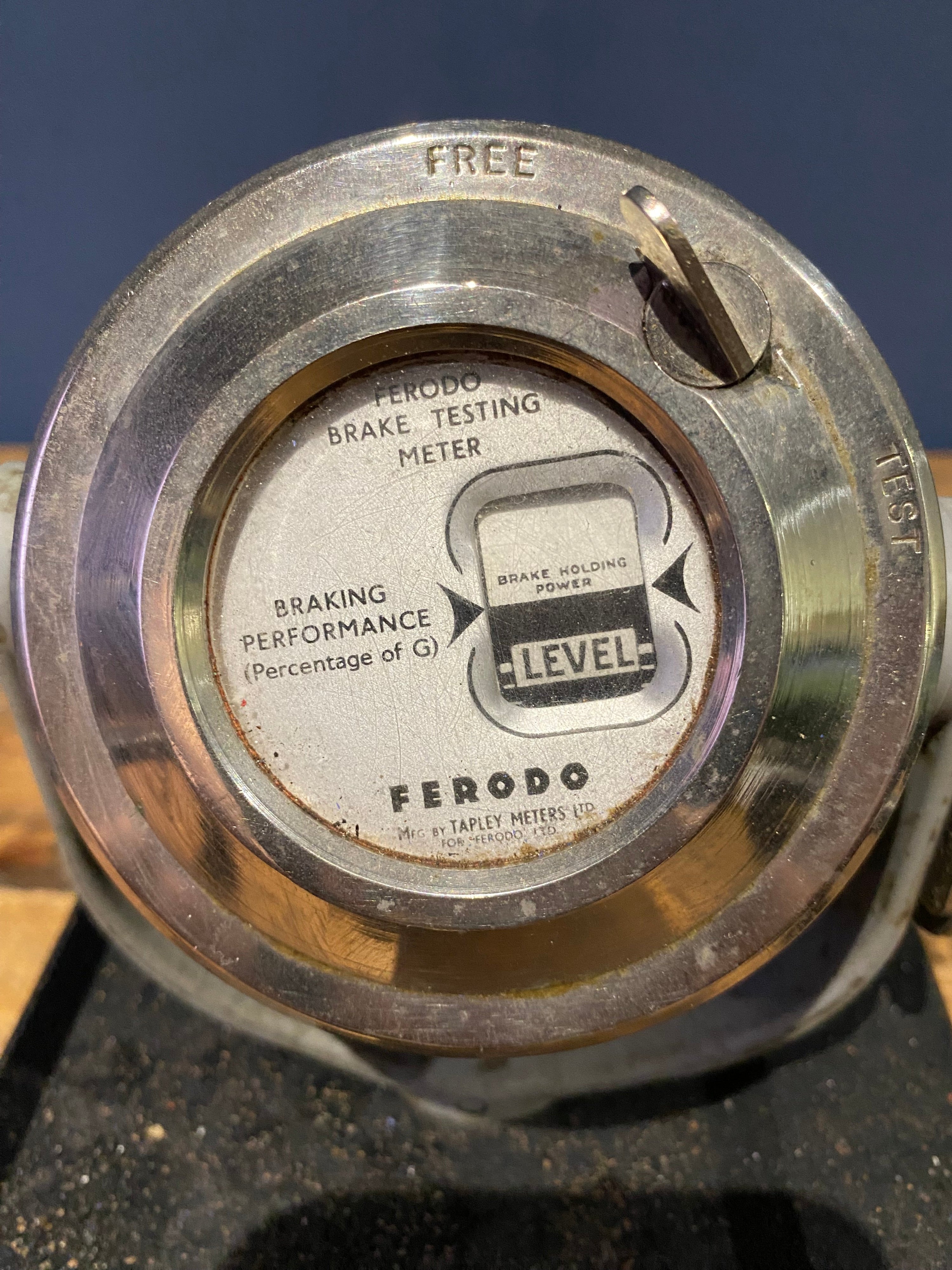 Vintage Ferodo Brake Tester , Brake Testing , Tapley Meters