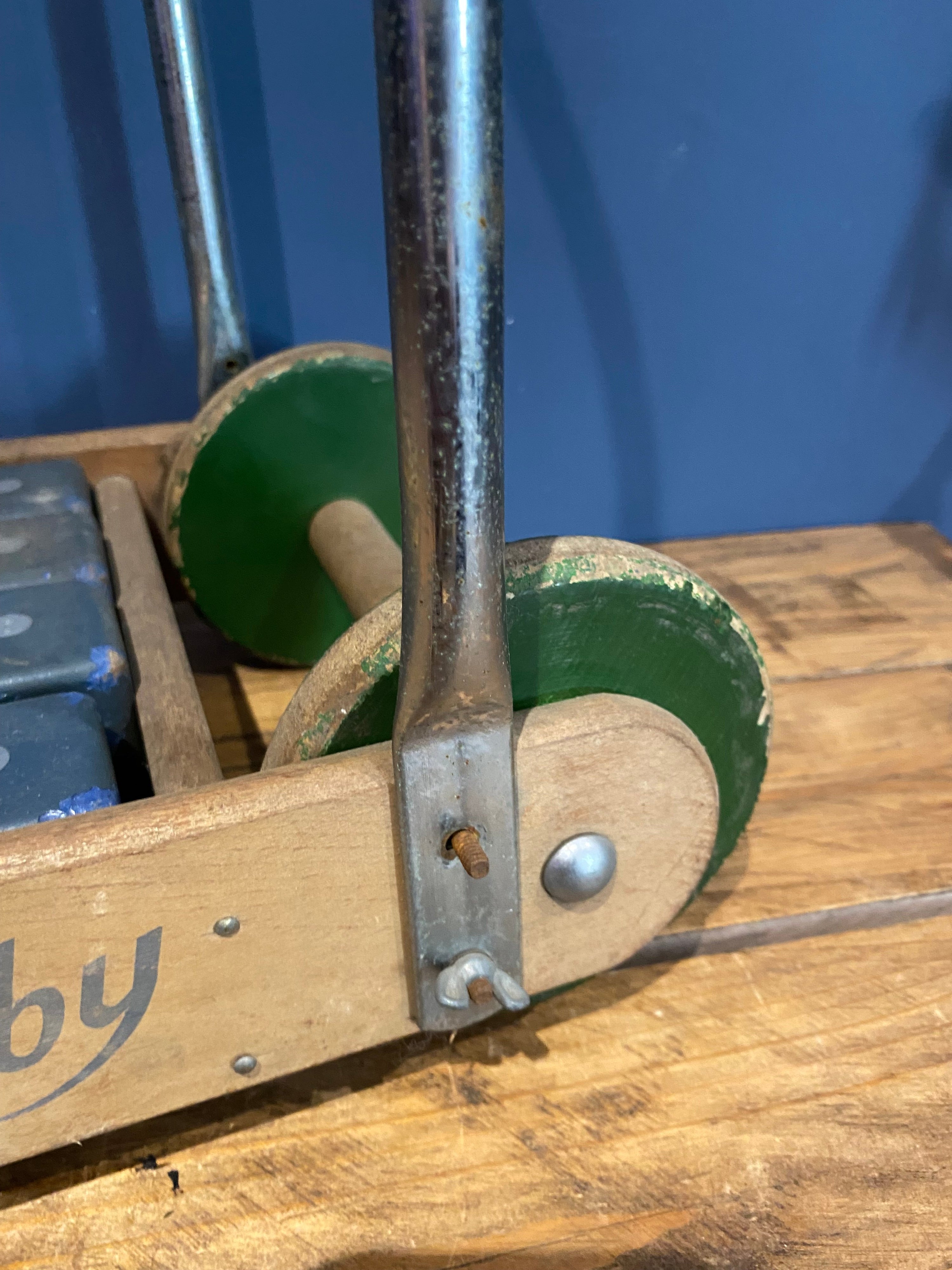 Vintage Tri-ang Busy Baby , Baby Walker, Rare Design.
