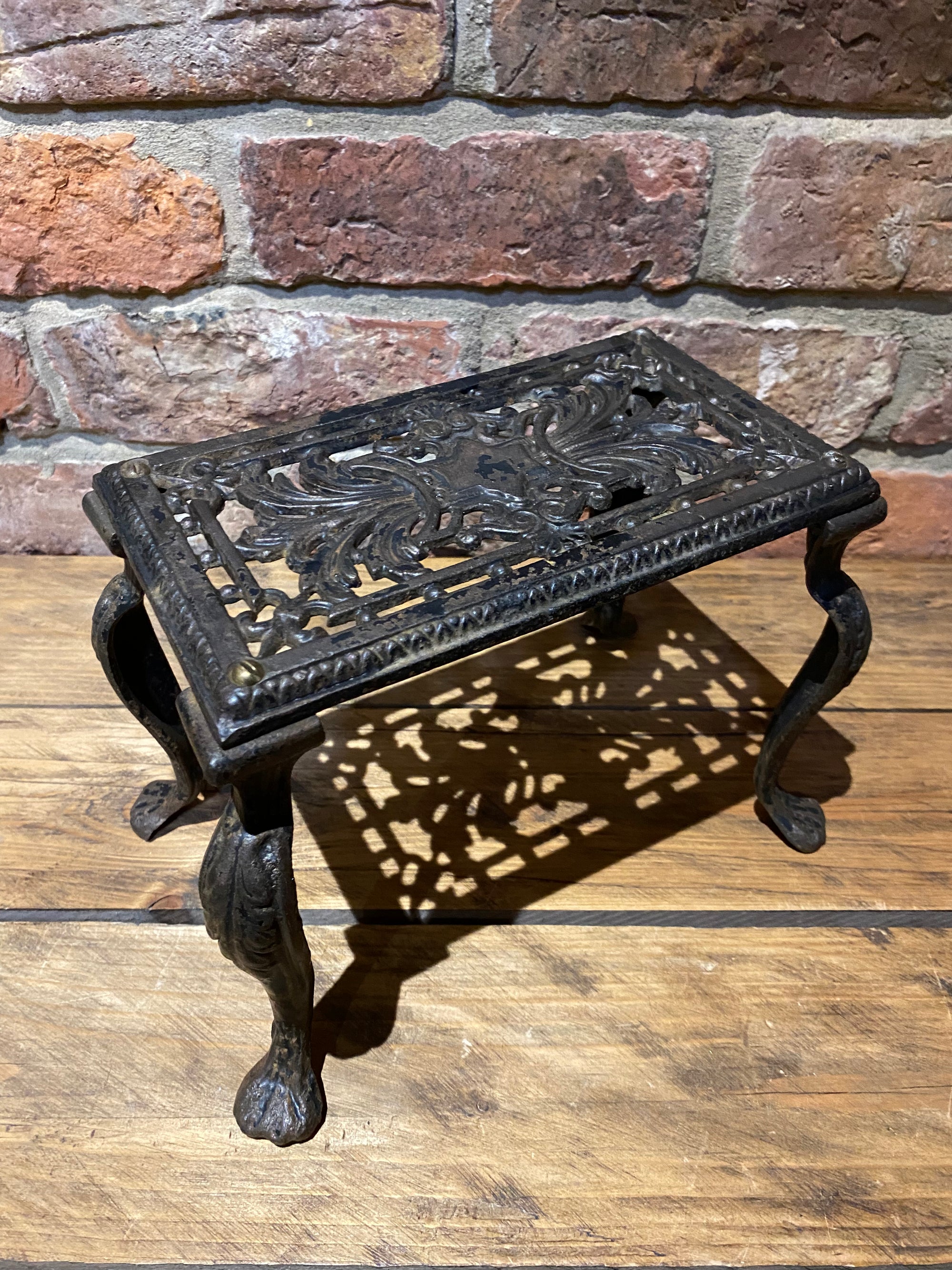 Vintage Long Legged | Tall Cast Trivet | Wilson Fox Antiques - Great Online Vintage Shopping Experience