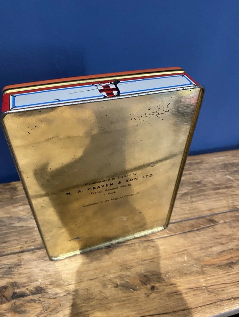 Vintage M A Craven & Son Ltd Toffee Tin