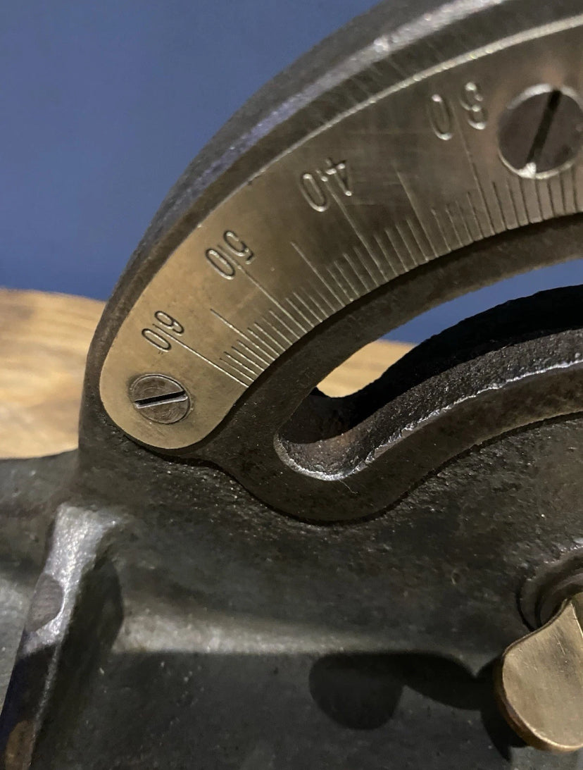 Vintage Machine Top Protractor, Lathe Etc