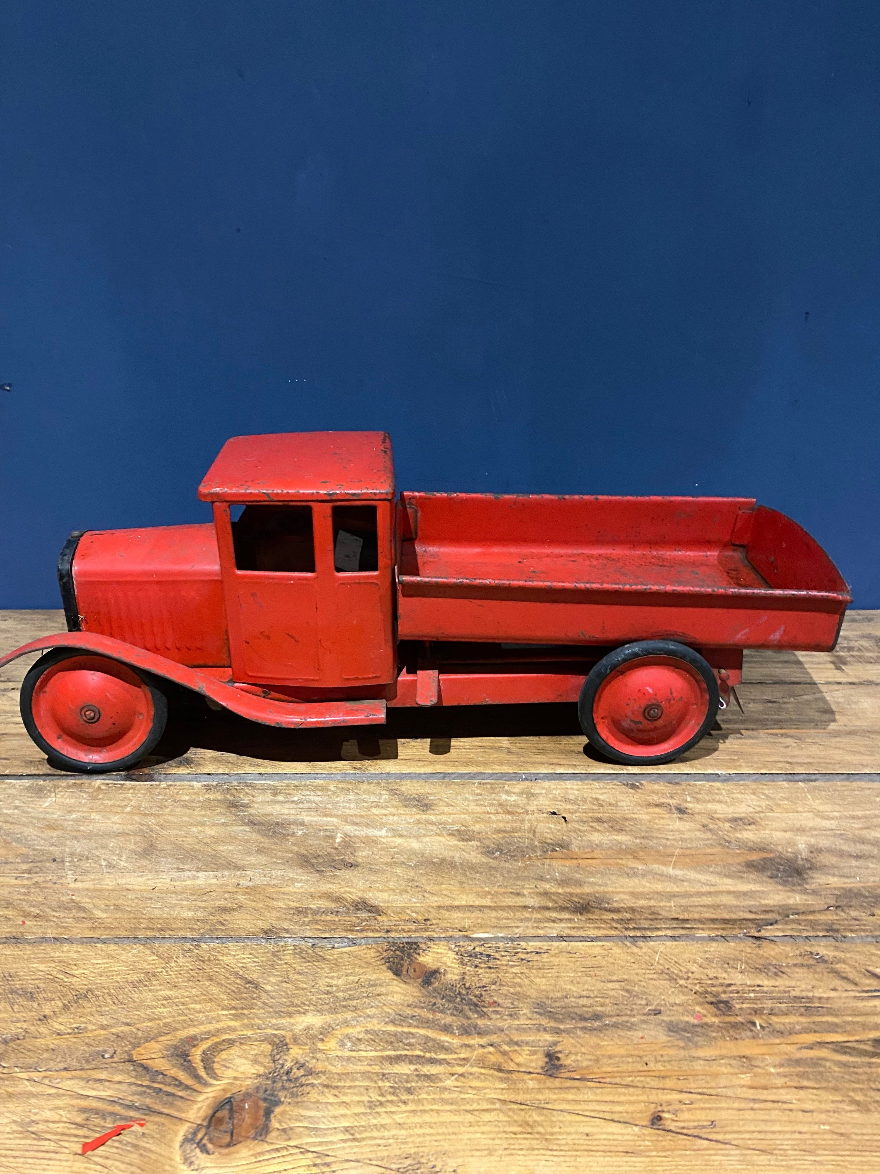 Early Triang Large Pressed Steel Tipper Truck , 1930’s