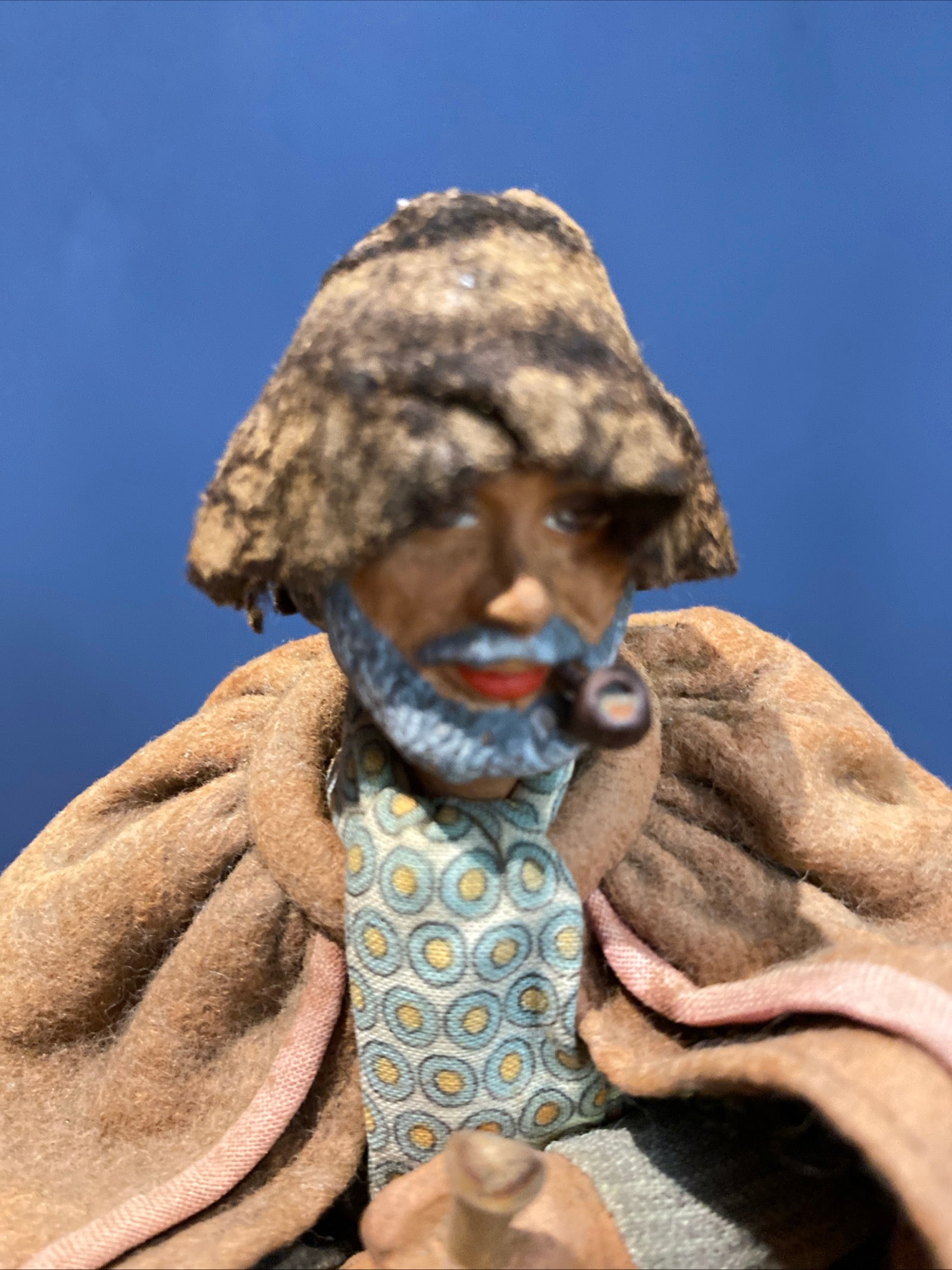 Vintage Augagn Terracotta Figure/ Ornament