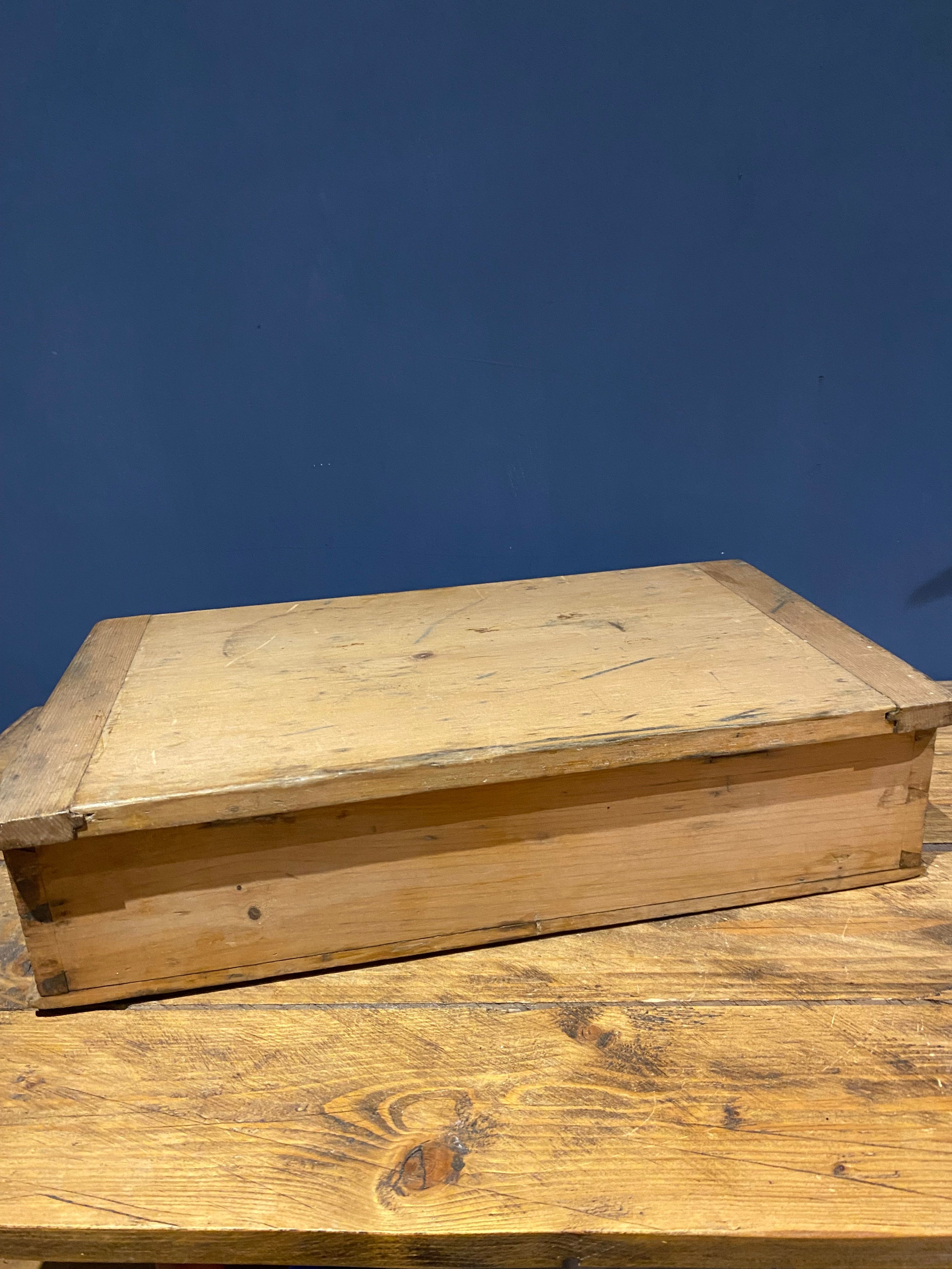 Nice Antique Box , As Found But A Cracking Box