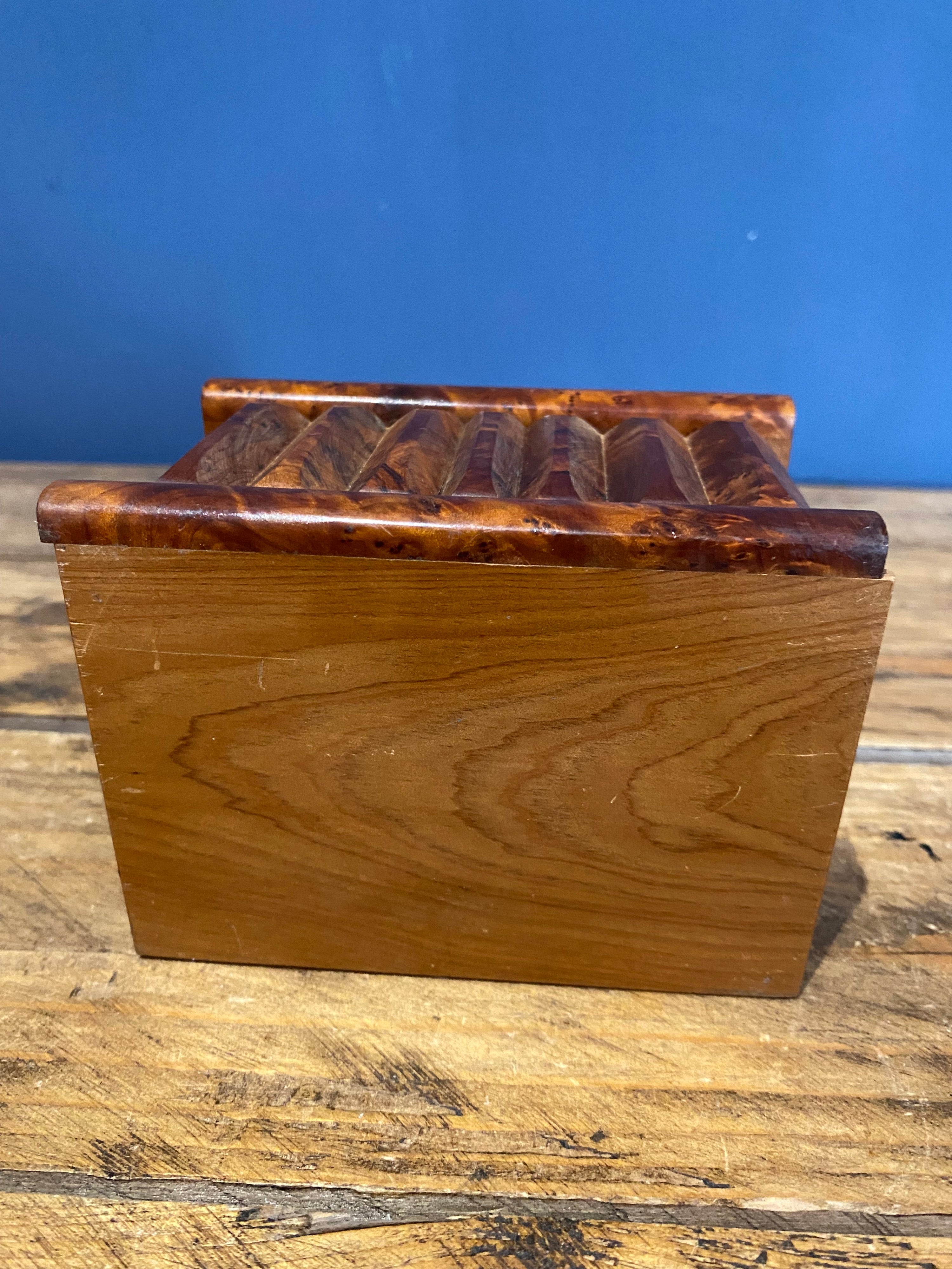 Decorative Small Wooden Box , Trinket Box , Jewellery Box