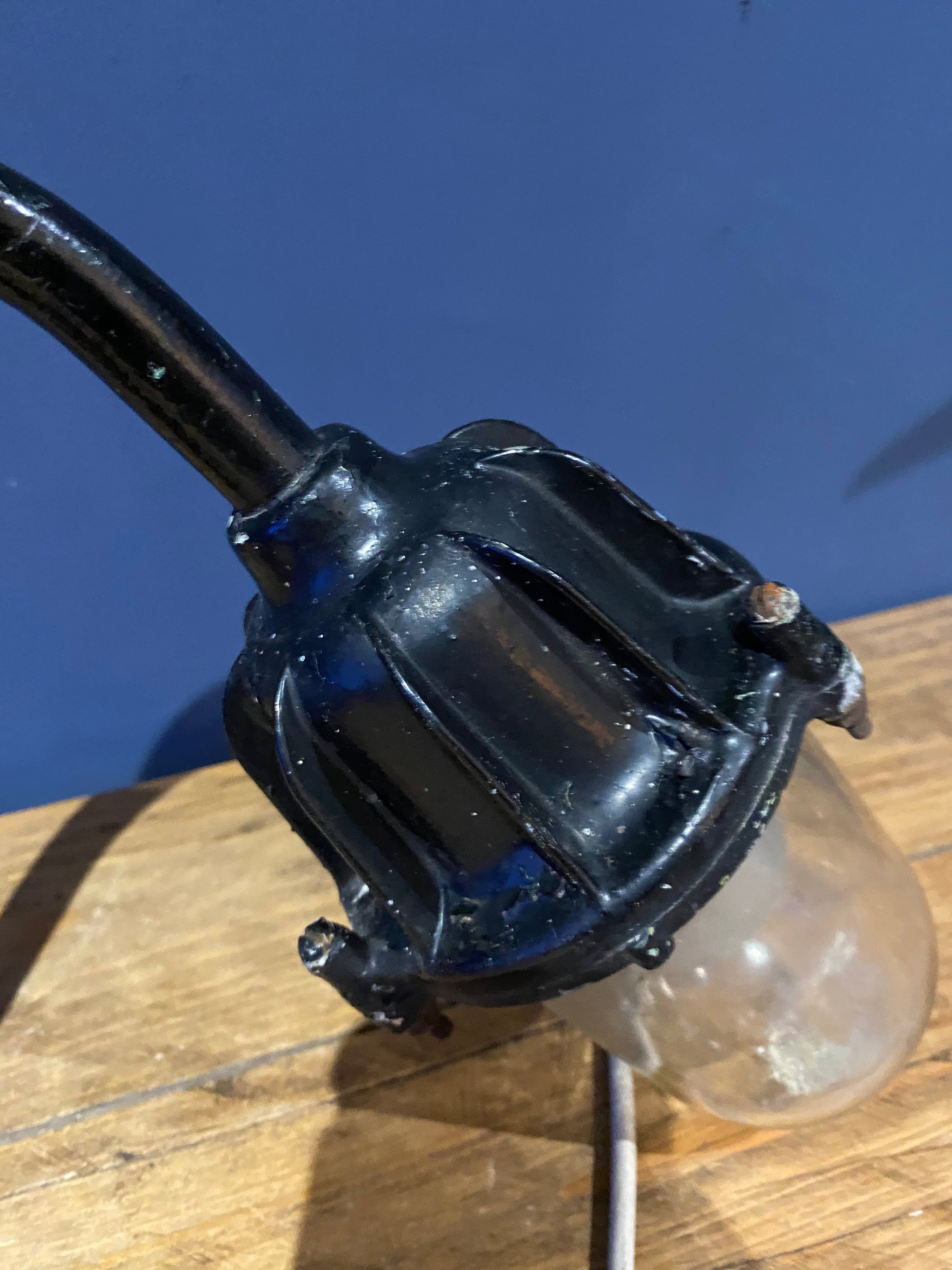 Vintage Coughtrie SW10 Swan Neck Wall Lamp