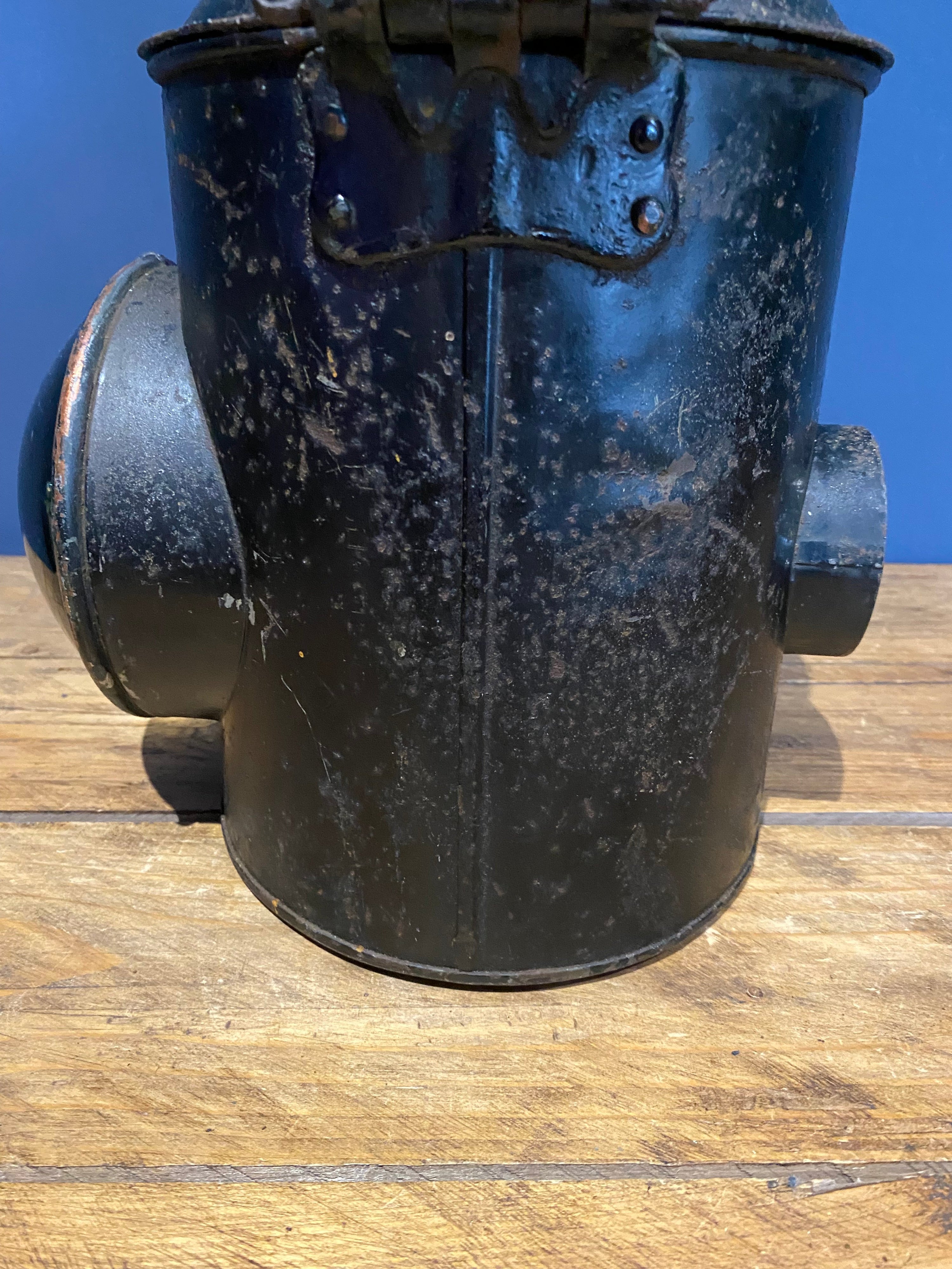 Scratch Built Wooden Steam Engine , Folk Art