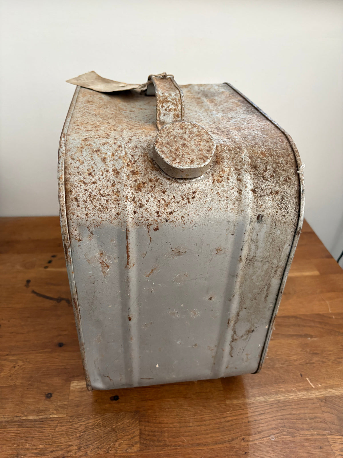 Vintage Robbican Fuel Can , As Found 5 Gallon