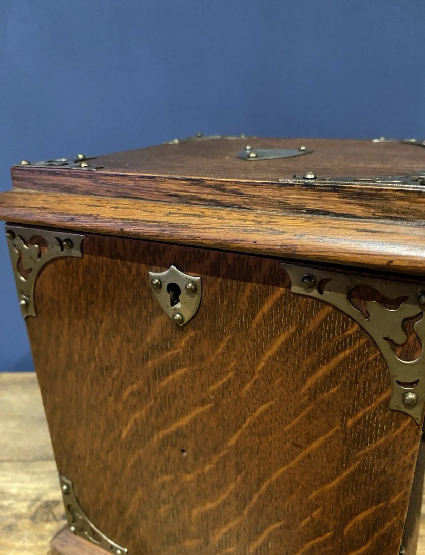 Beautiful Antique Smokers Cabinet , Some Slight Issues