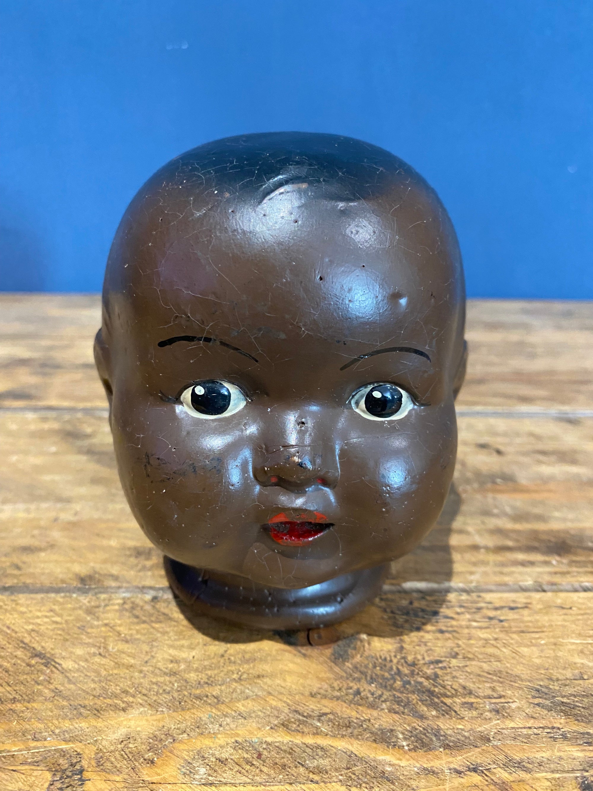 1920’s bisque dolls head .