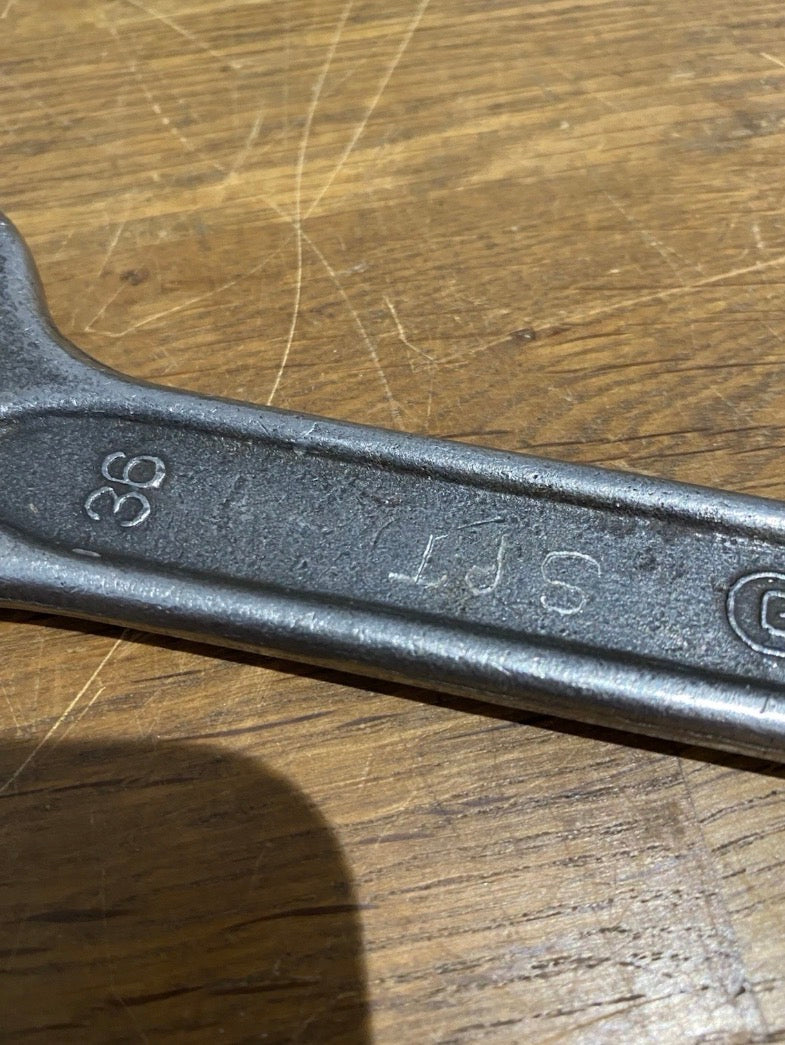 Vintage Gedore Spanner , DIN895 , 30mm/36mm , Open Ended