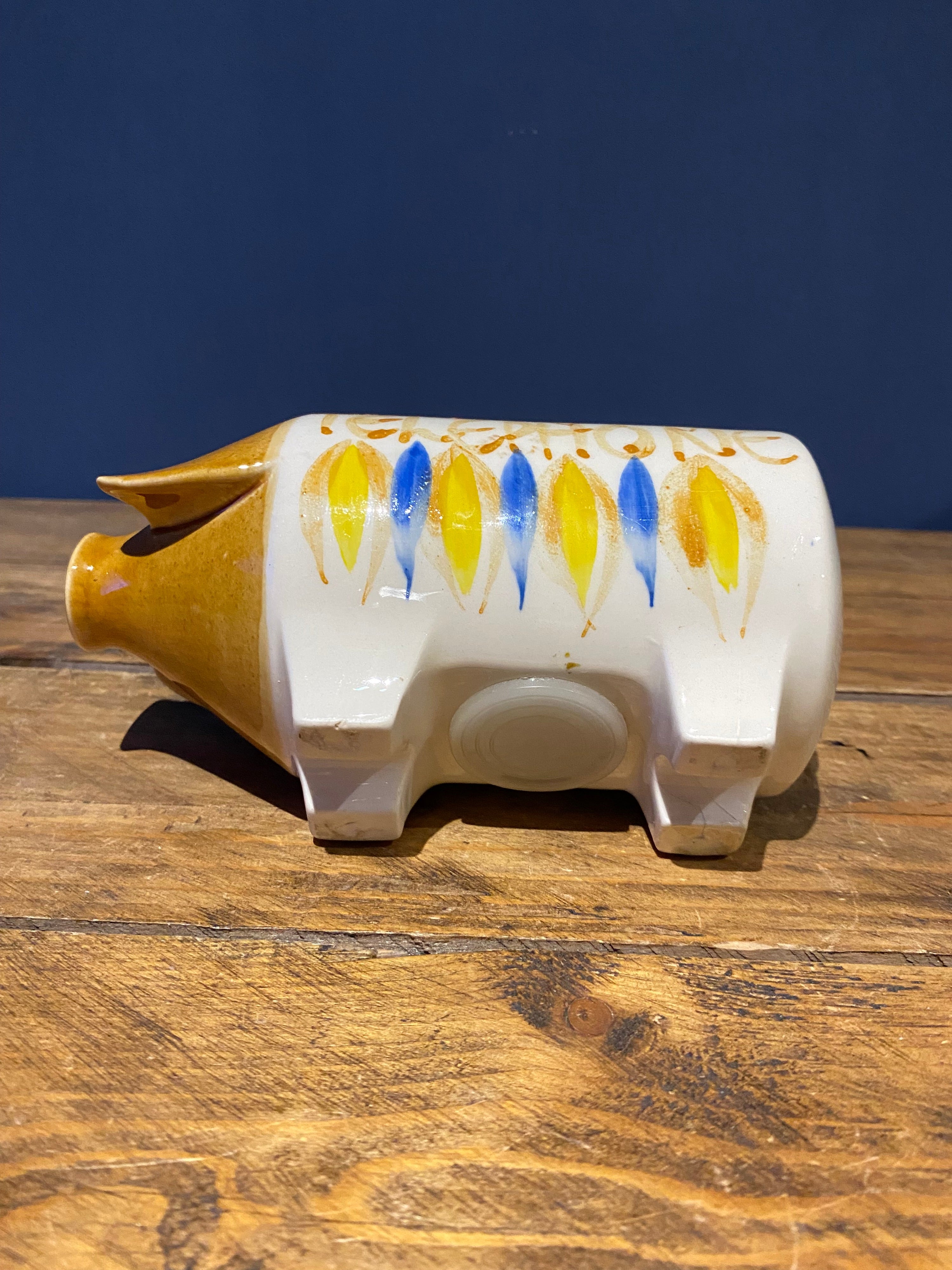 Vintage Telephone Money Box / Piggy Bank , Ceramic 70’s/80’s