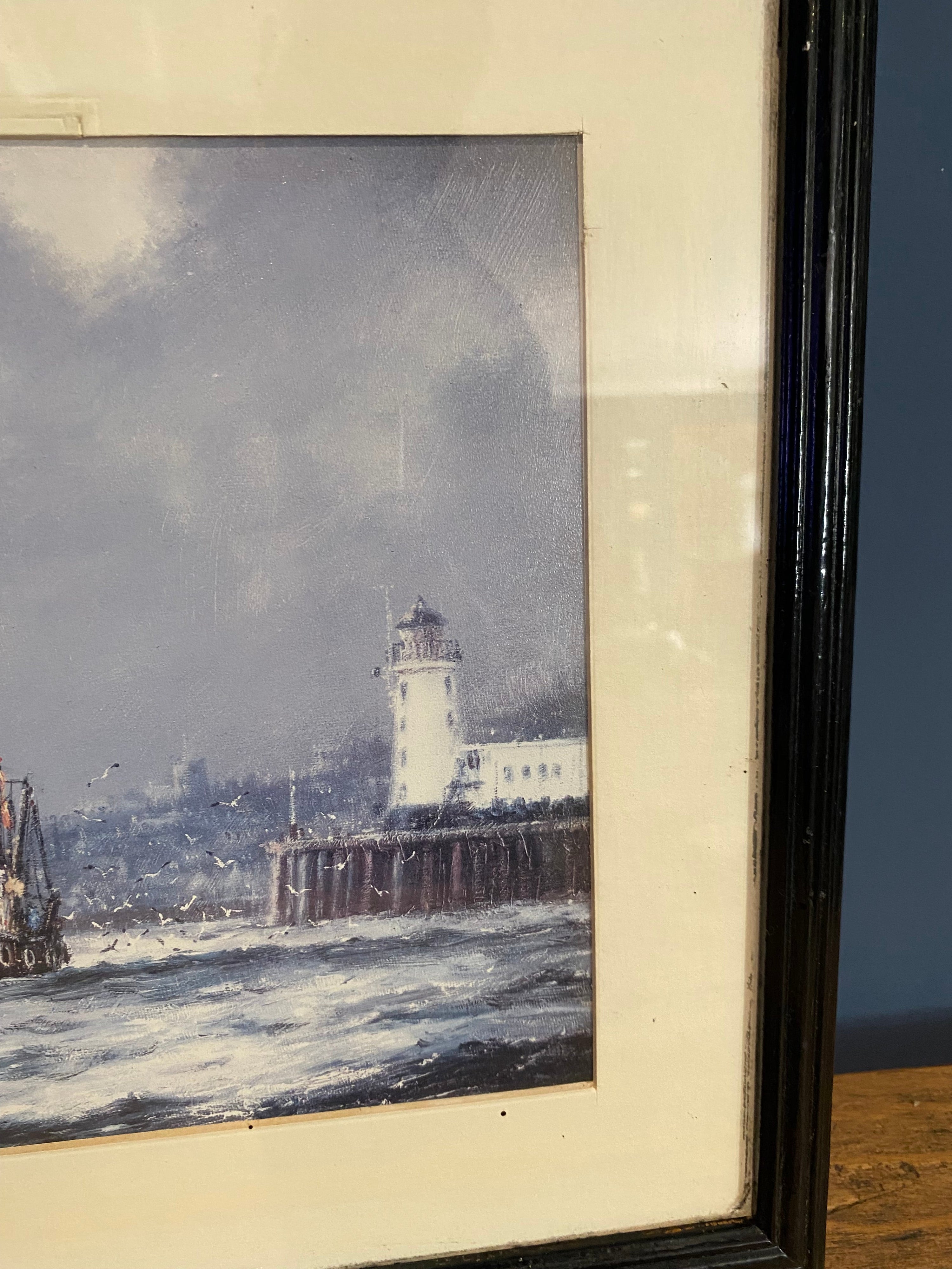 Jack Rigg Maritime Harbour Scene Print