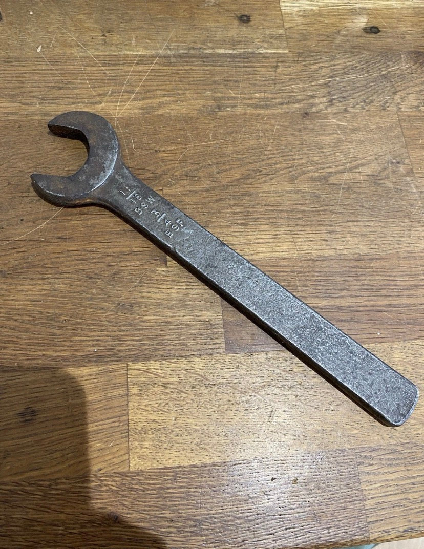 Vintage Snail Brand Spanner ,  11/16 BSW , 3/4 BSF